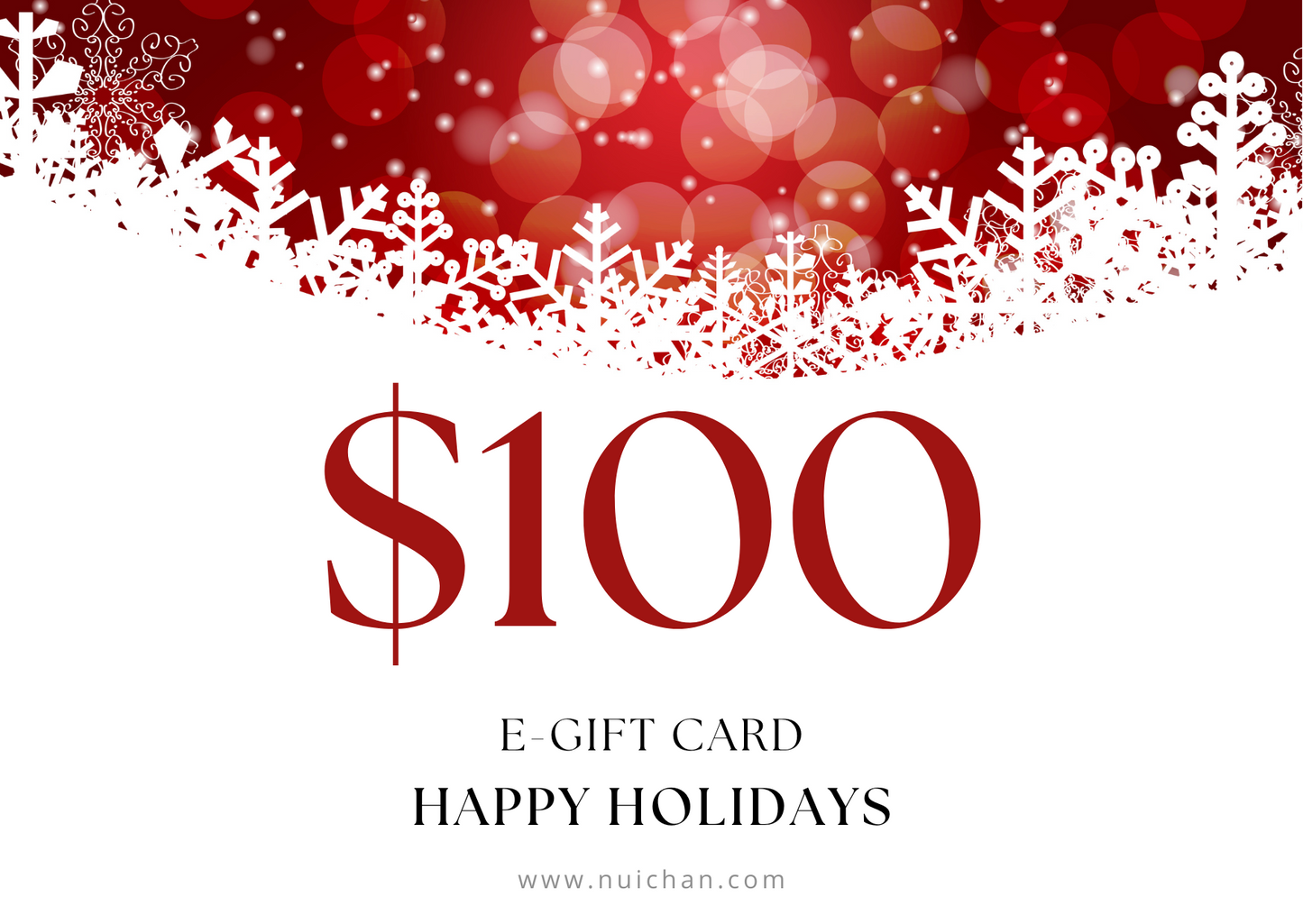 Holiday e-Gift Card