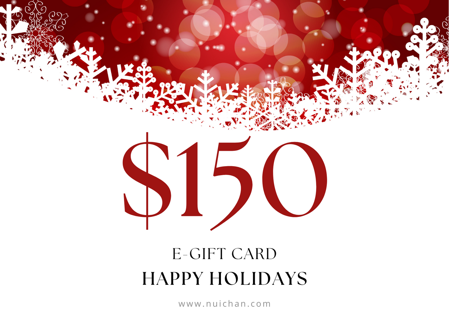 Holiday e-Gift Card