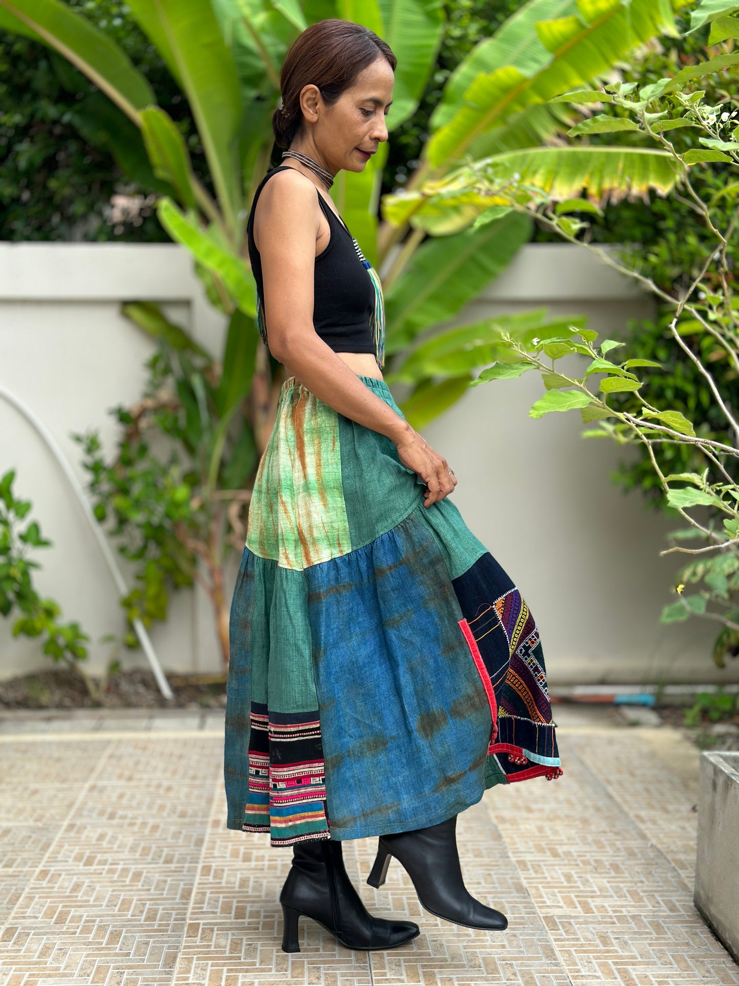 Patchwork skirt