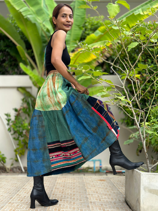 Patchwork skirt