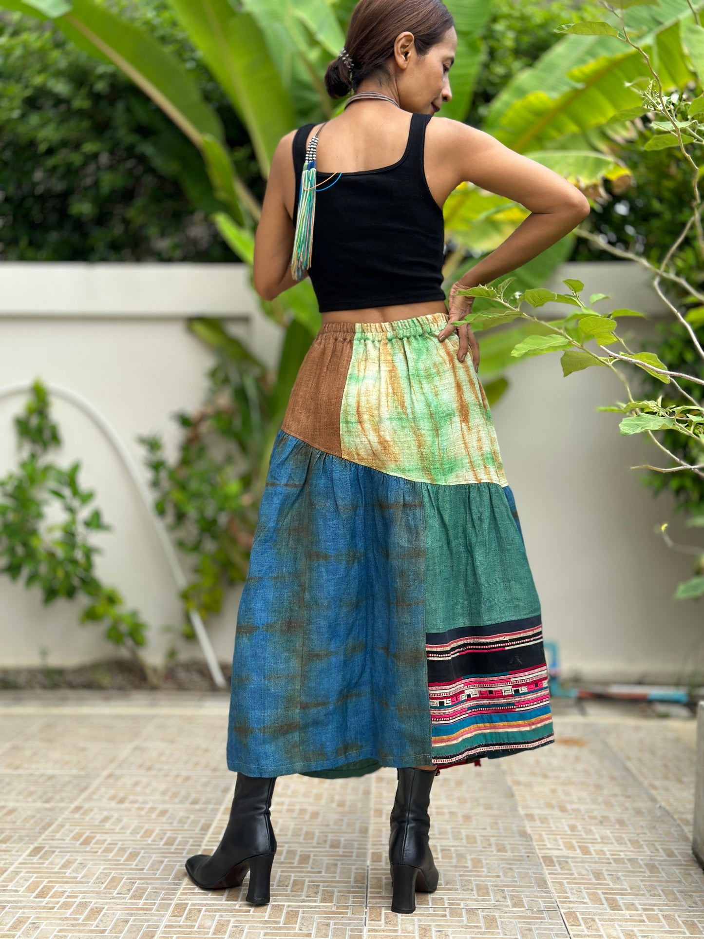 Patchwork skirt