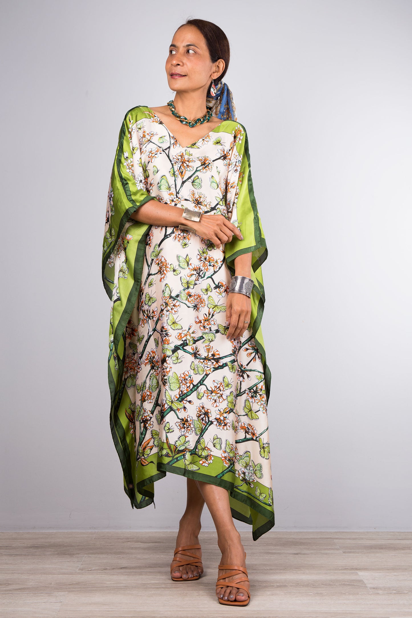 Summer caftan dress