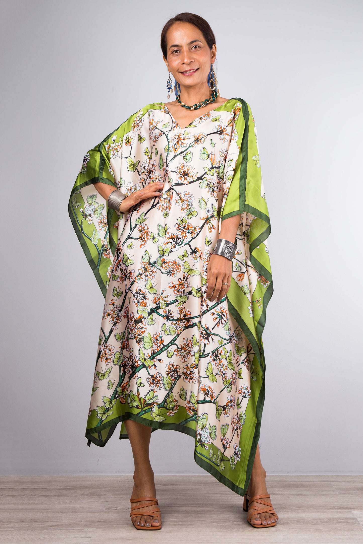 Summer caftan dress