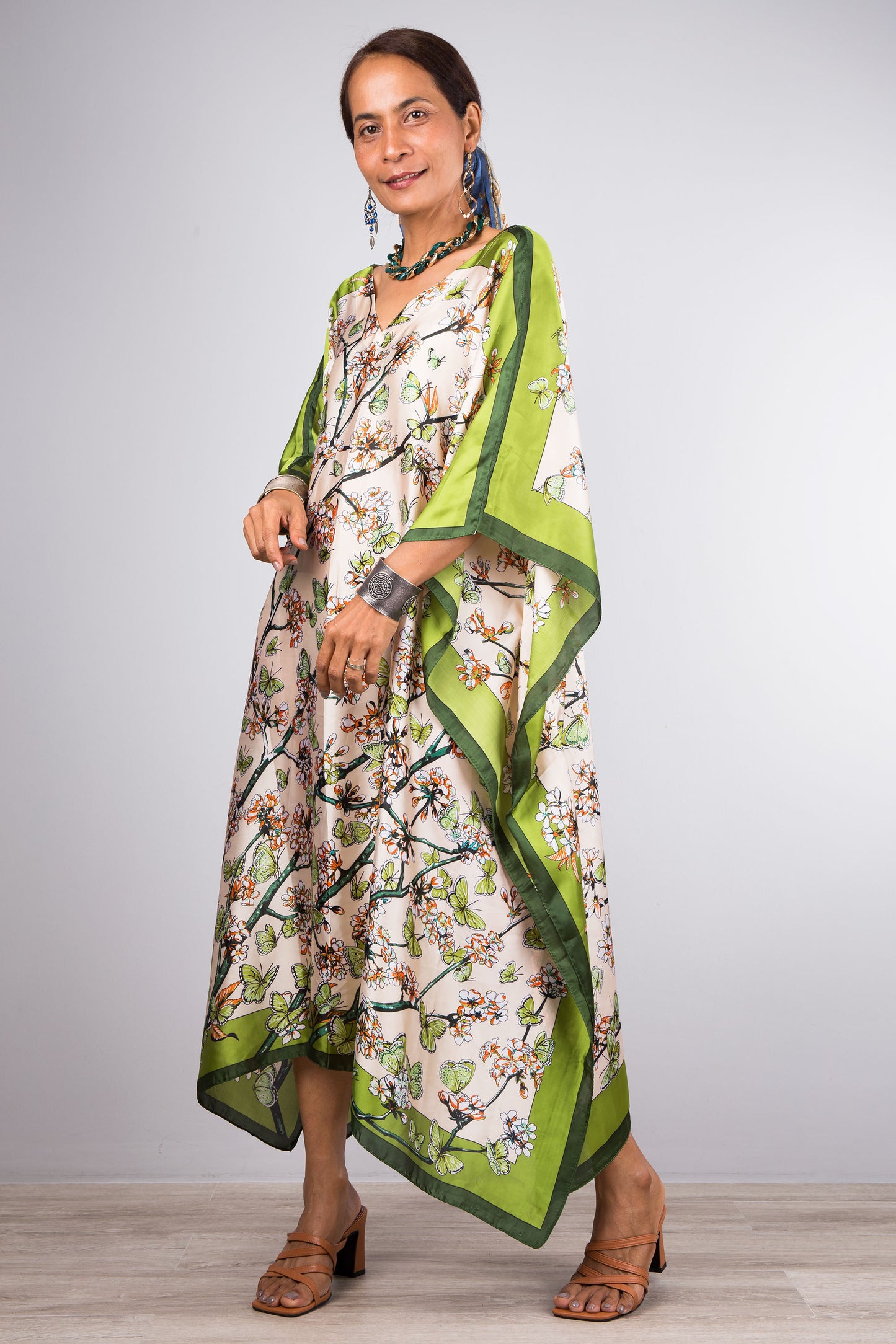 Summer caftan dress