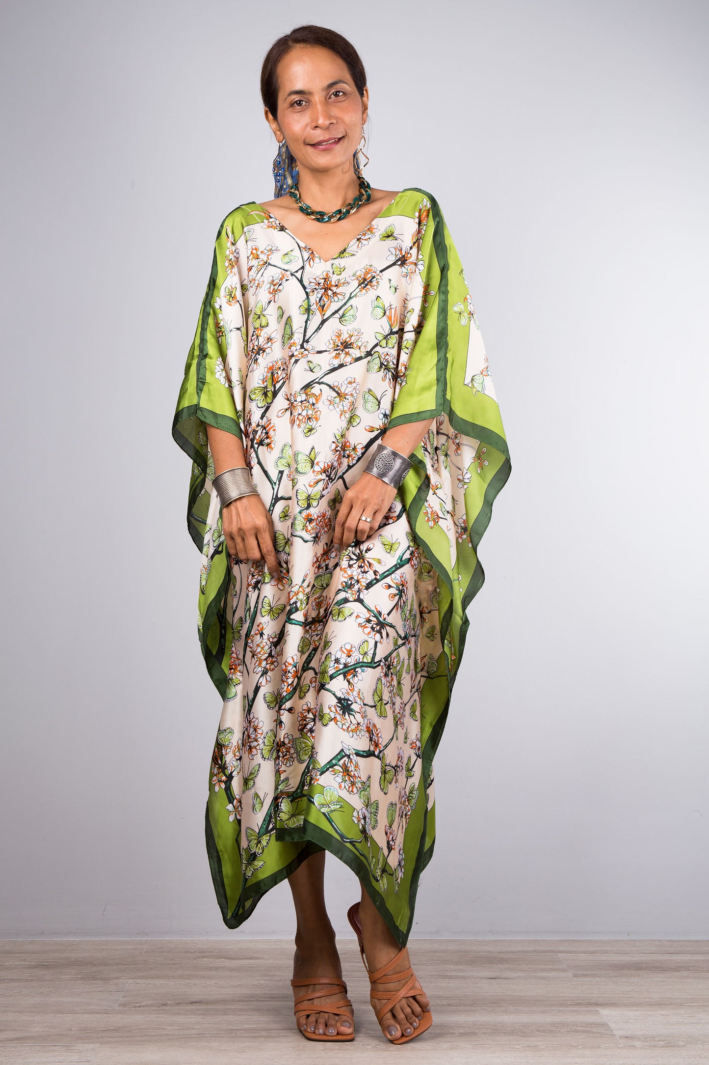 Summer caftan dress