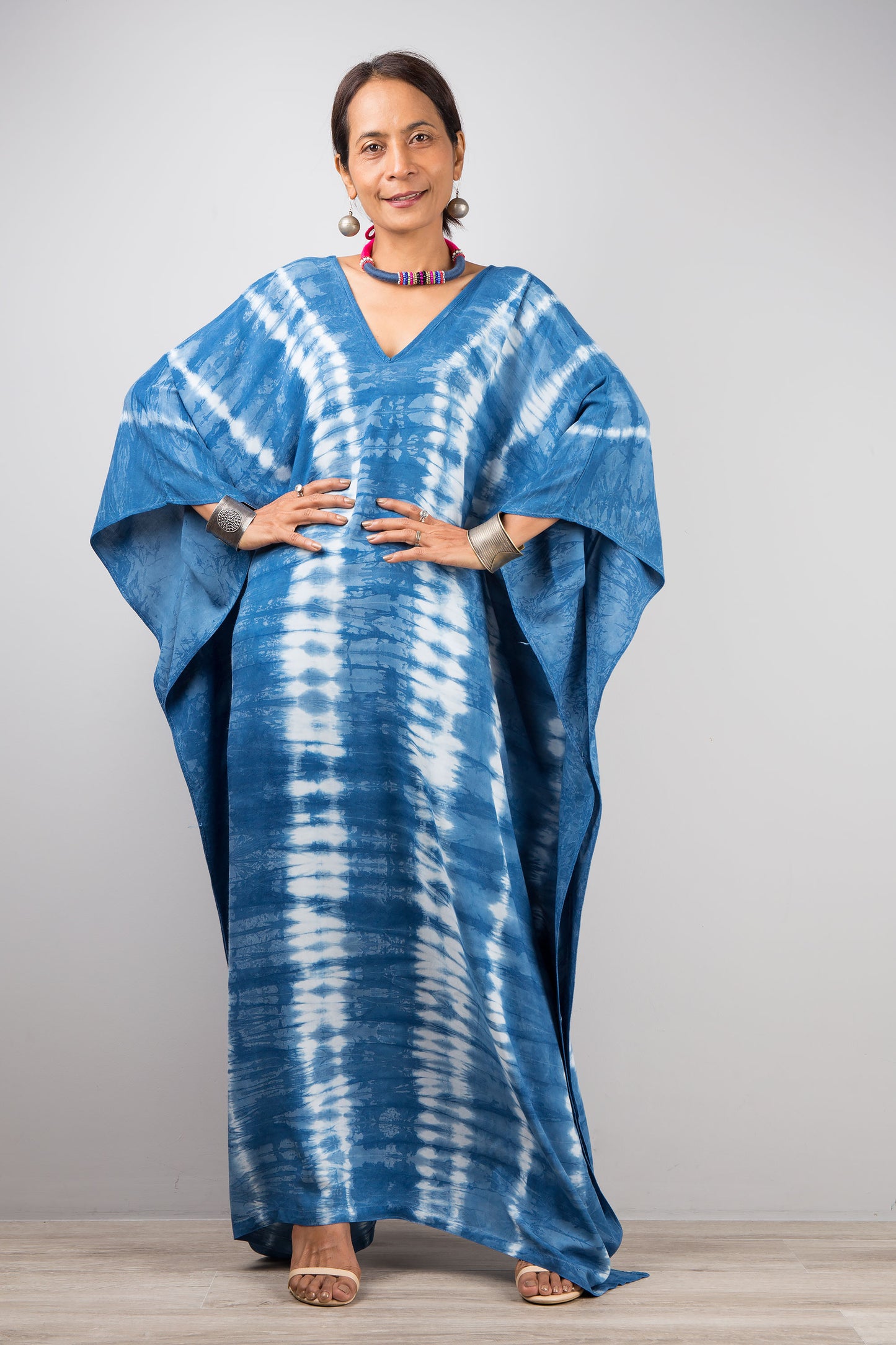 Tie dye kaftan