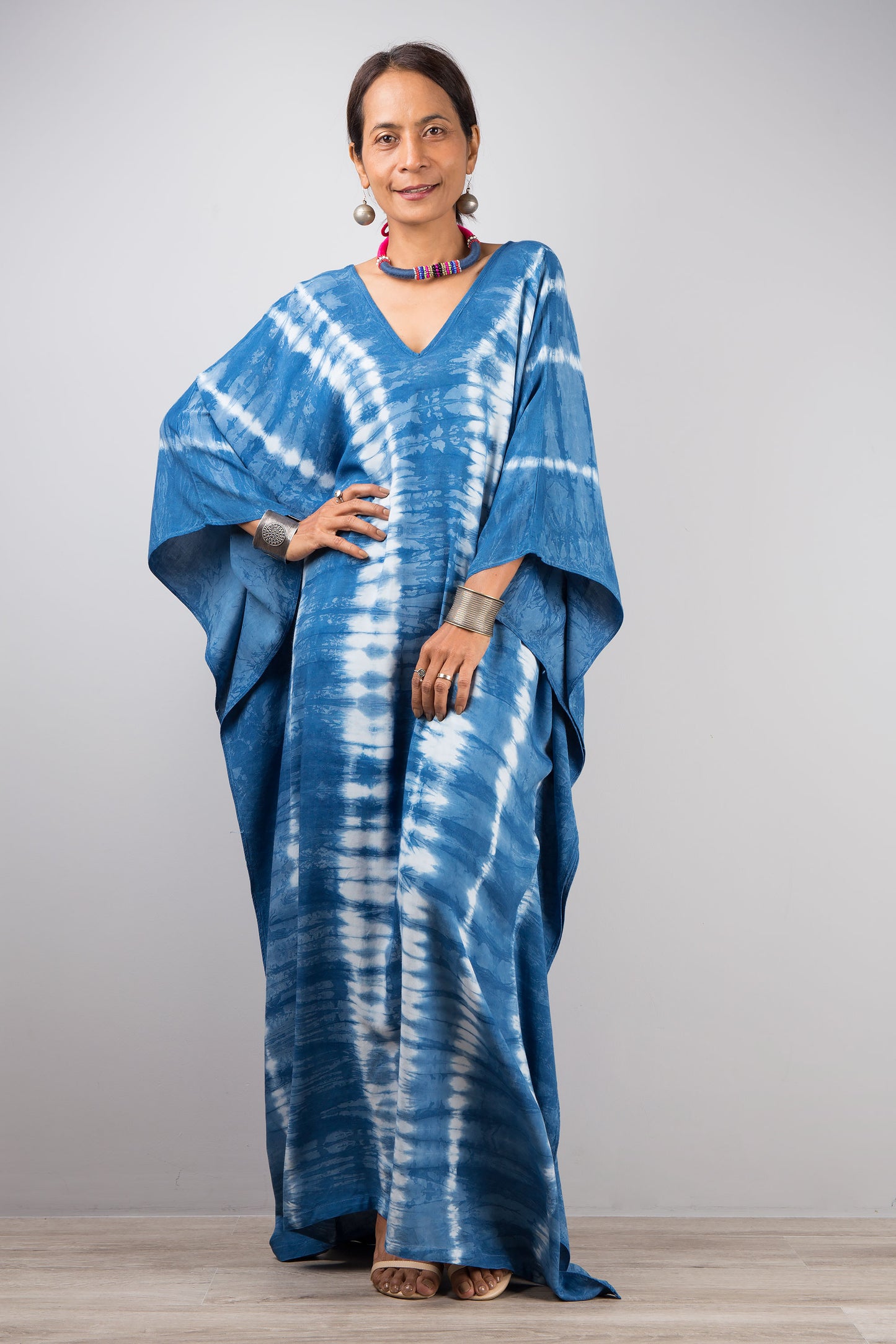 Tie dye kaftan