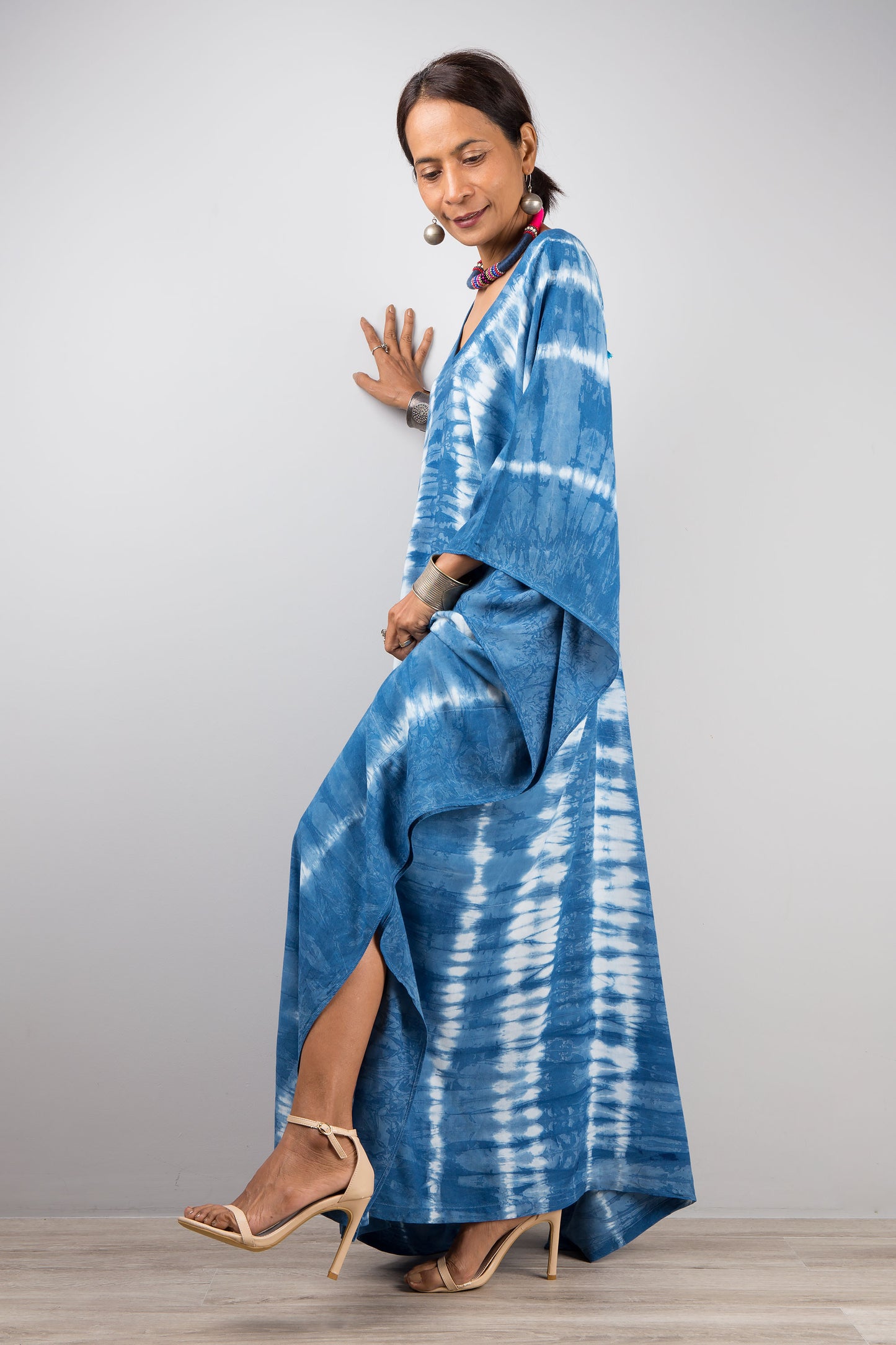 Tie dye kaftan