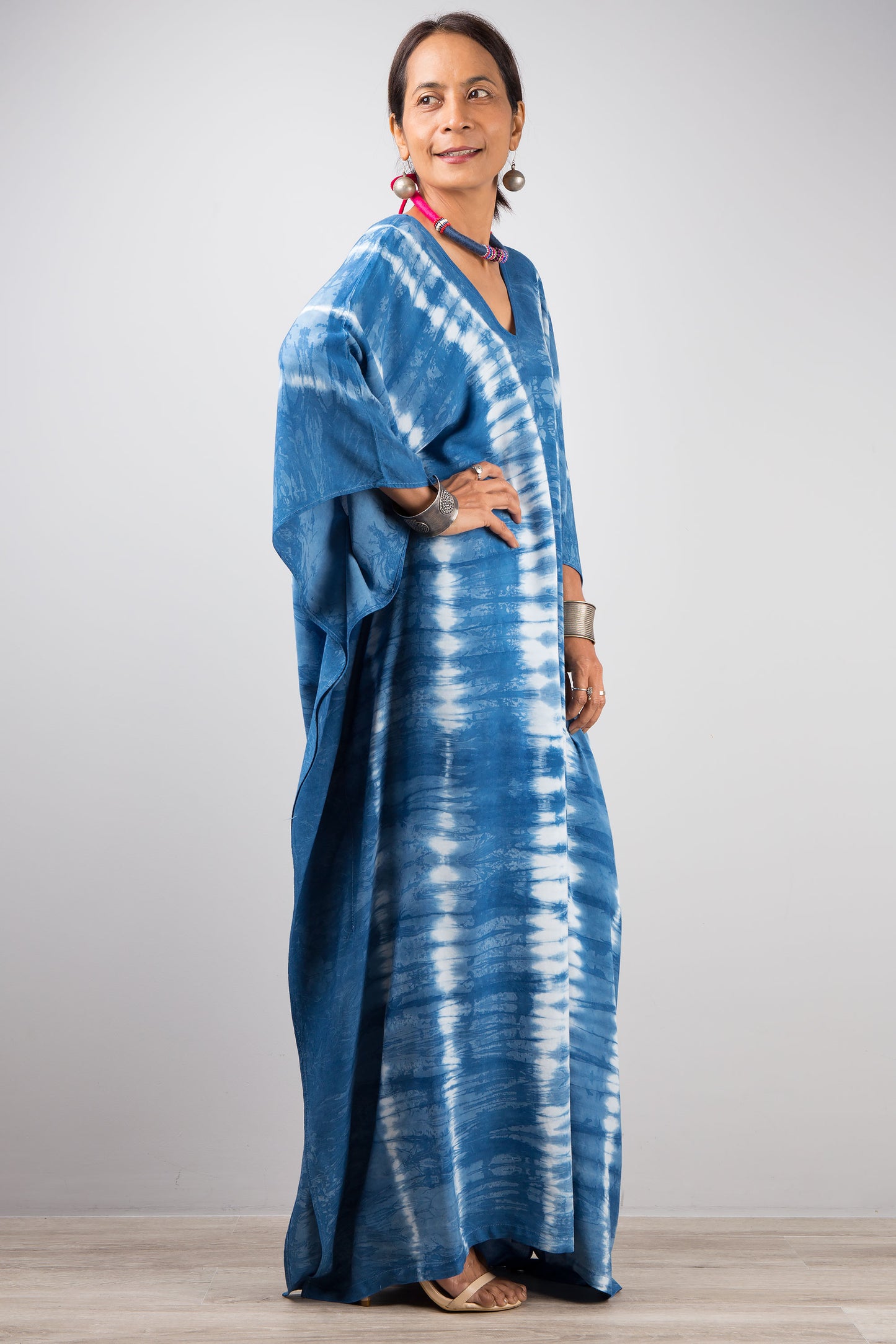 Tie dye kaftan