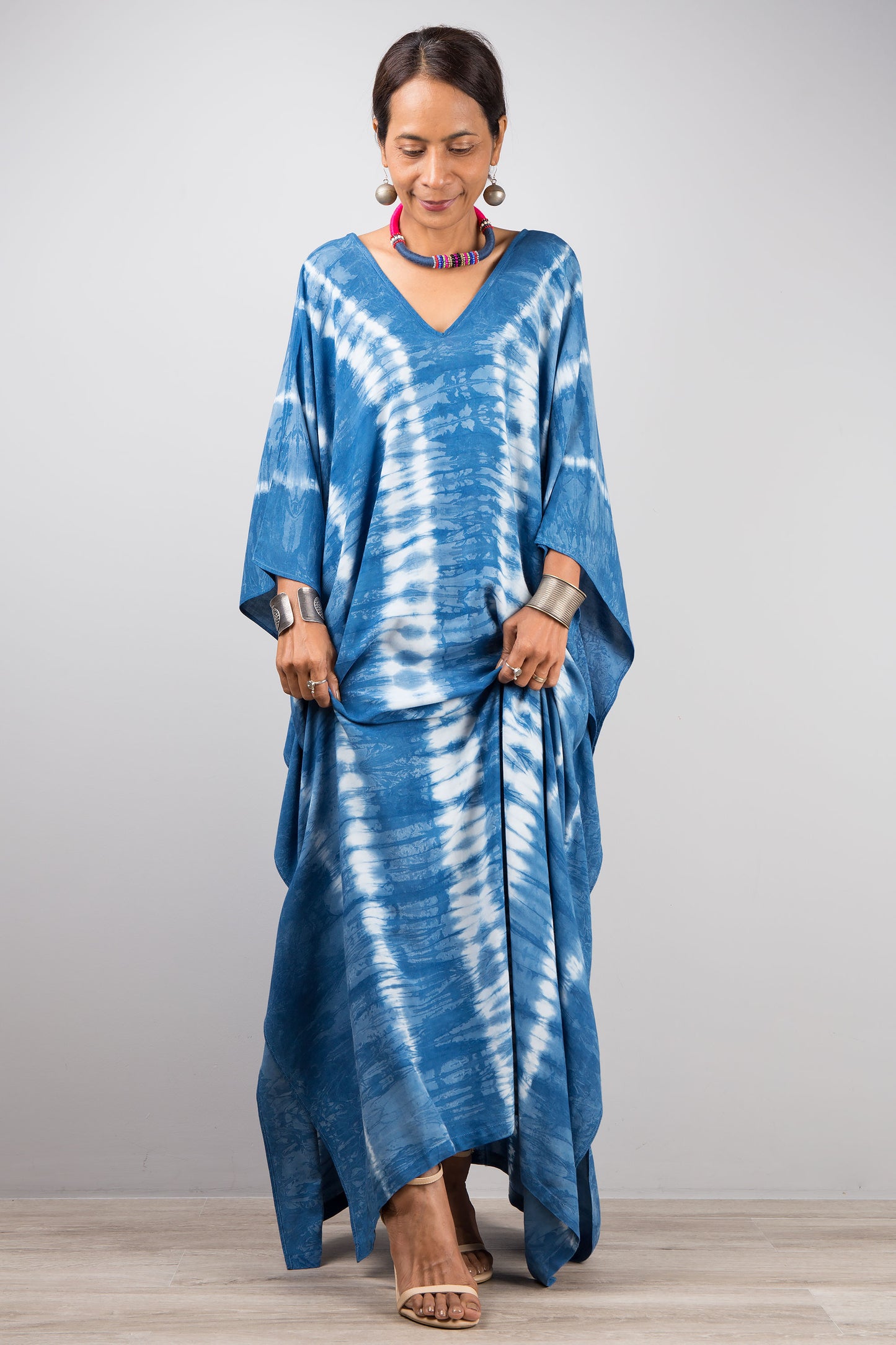 Tie dye kaftan