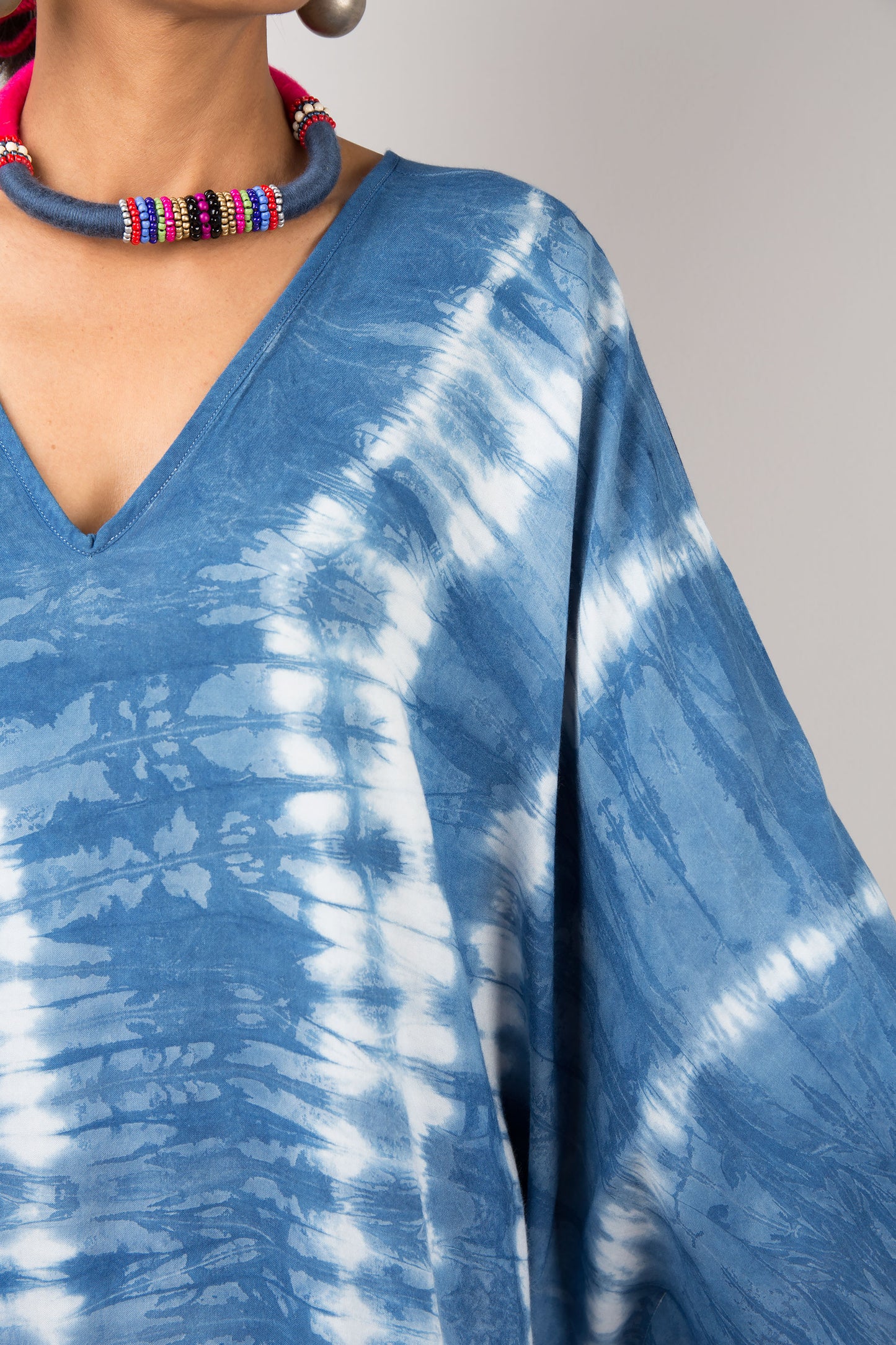 Tie dye kaftan