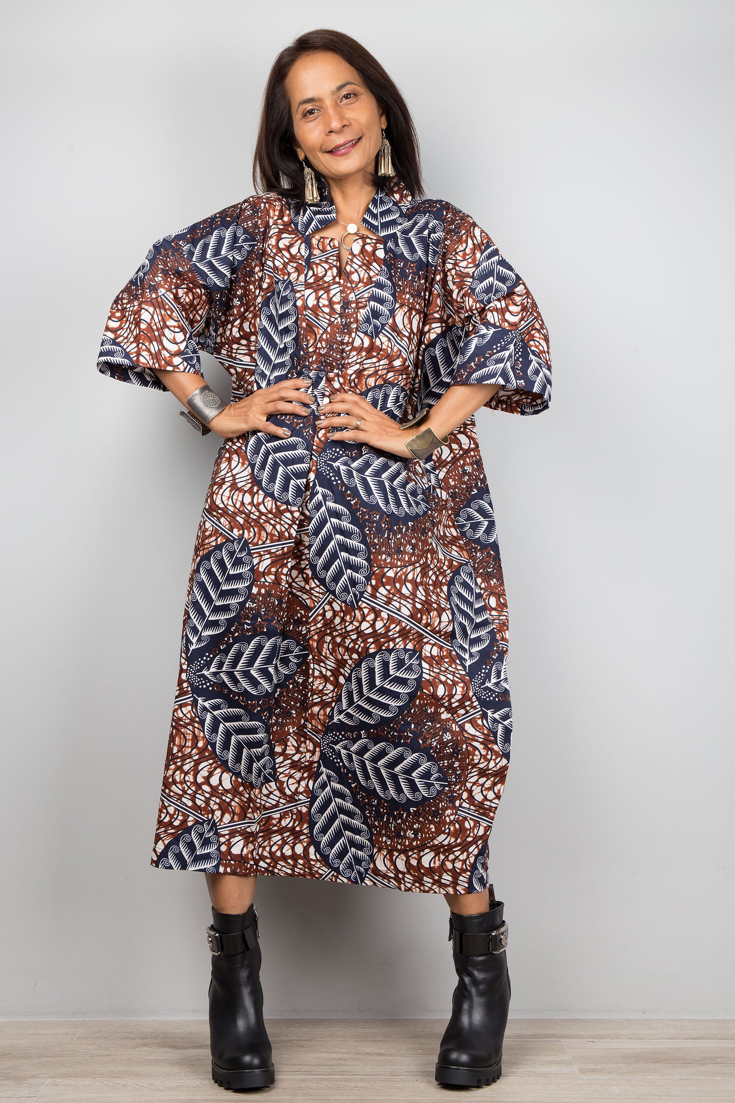 Ankara Kaftan dress