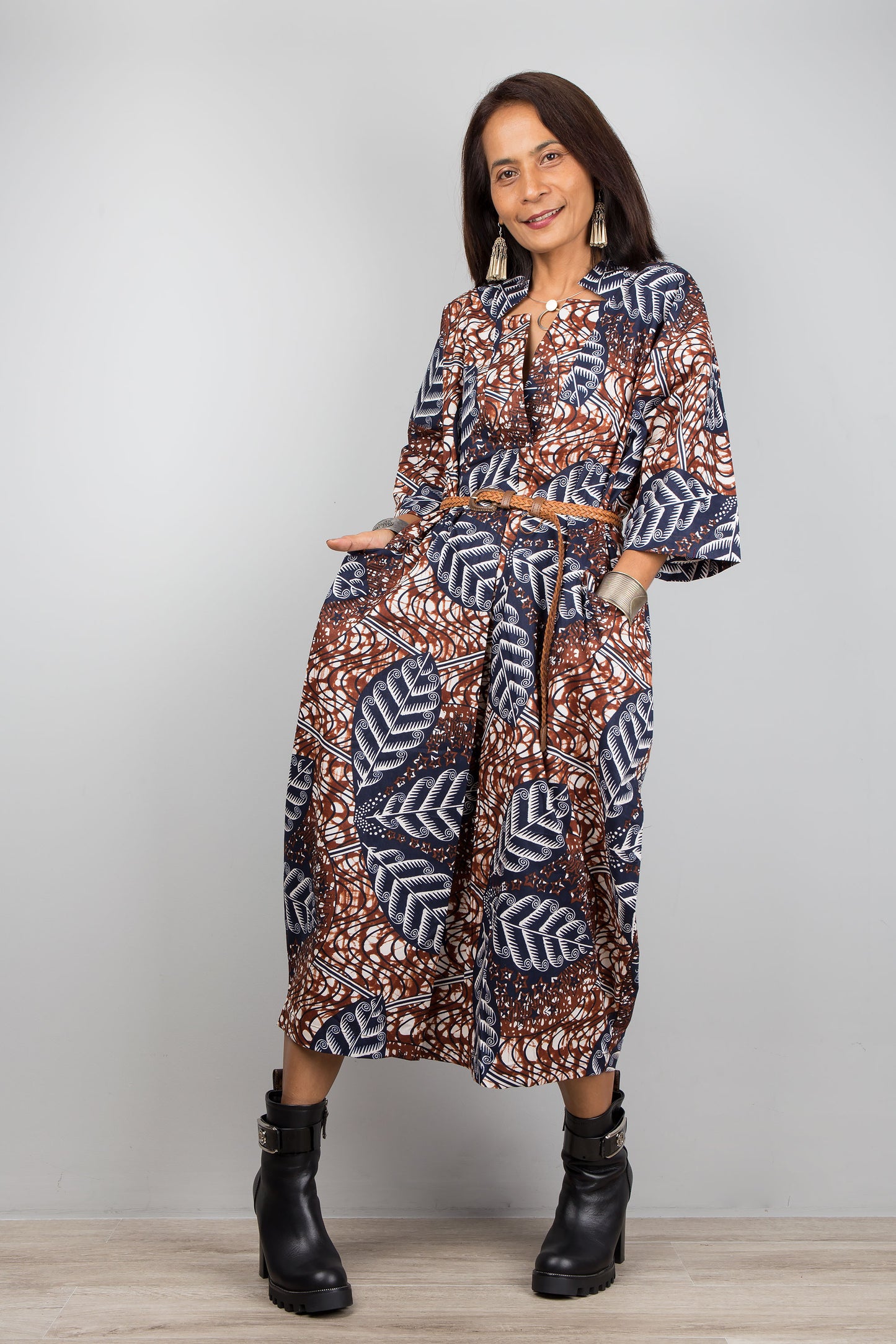 Ankara Kaftan dress