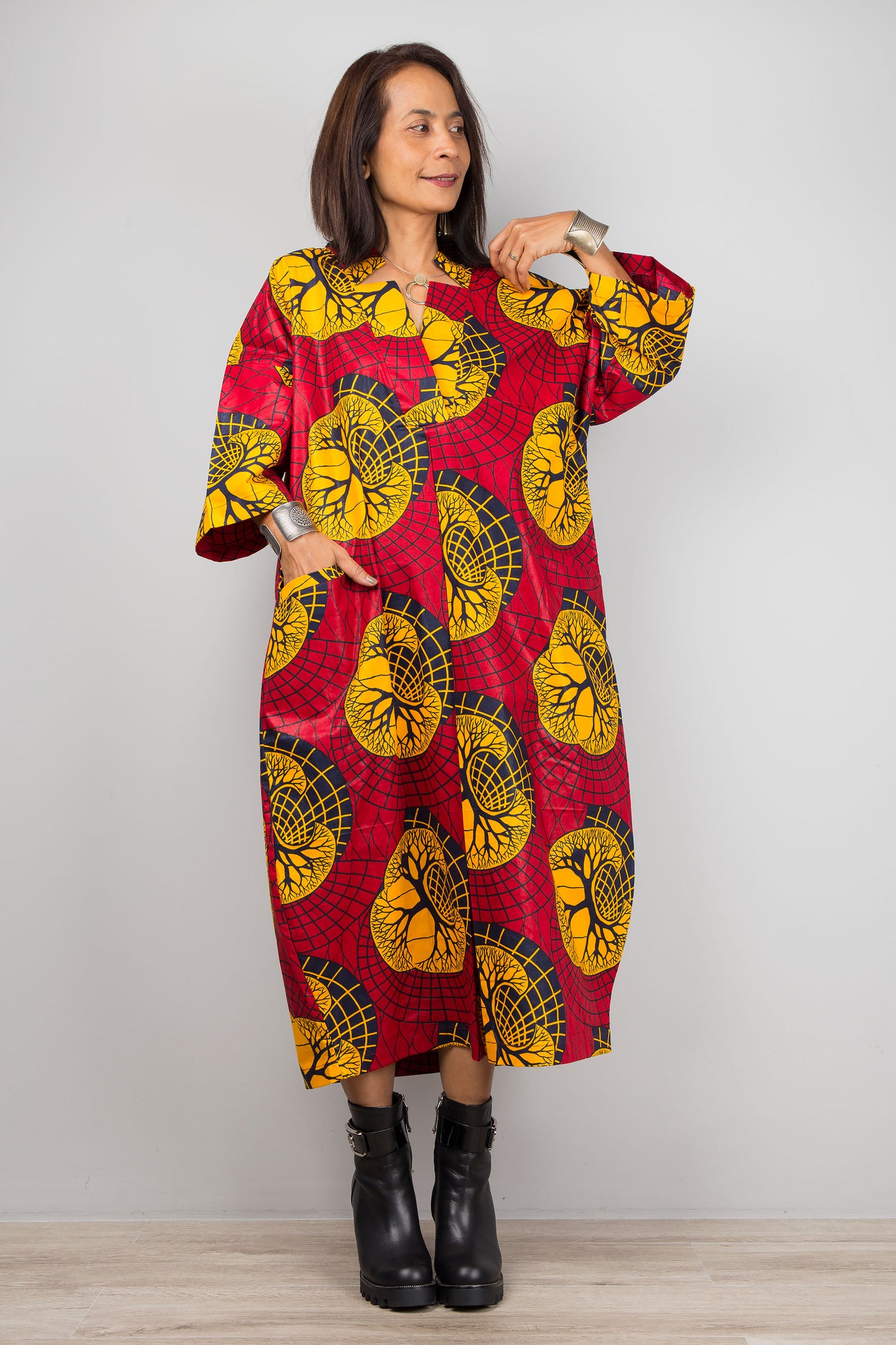 Ankara Kaftan dress