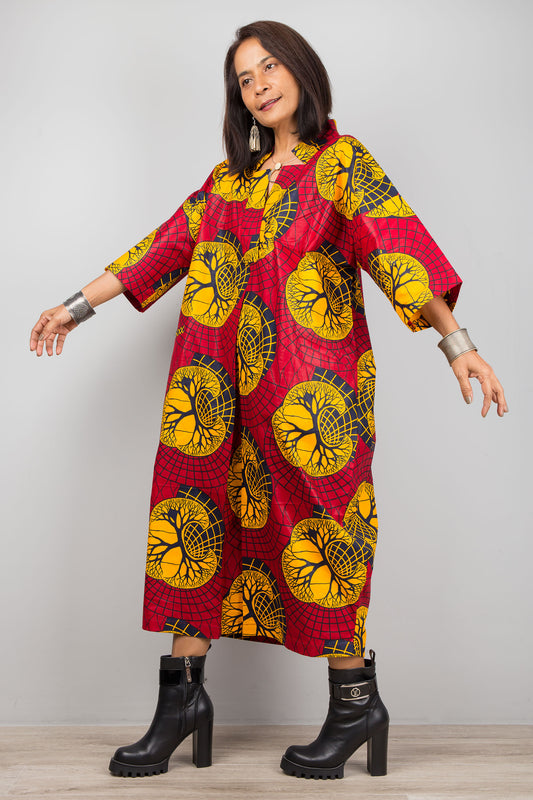 Ankara Kaftan dress