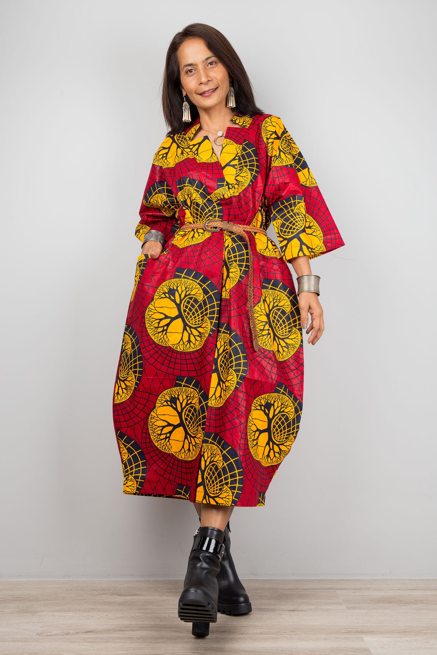 Ankara Kaftan dress