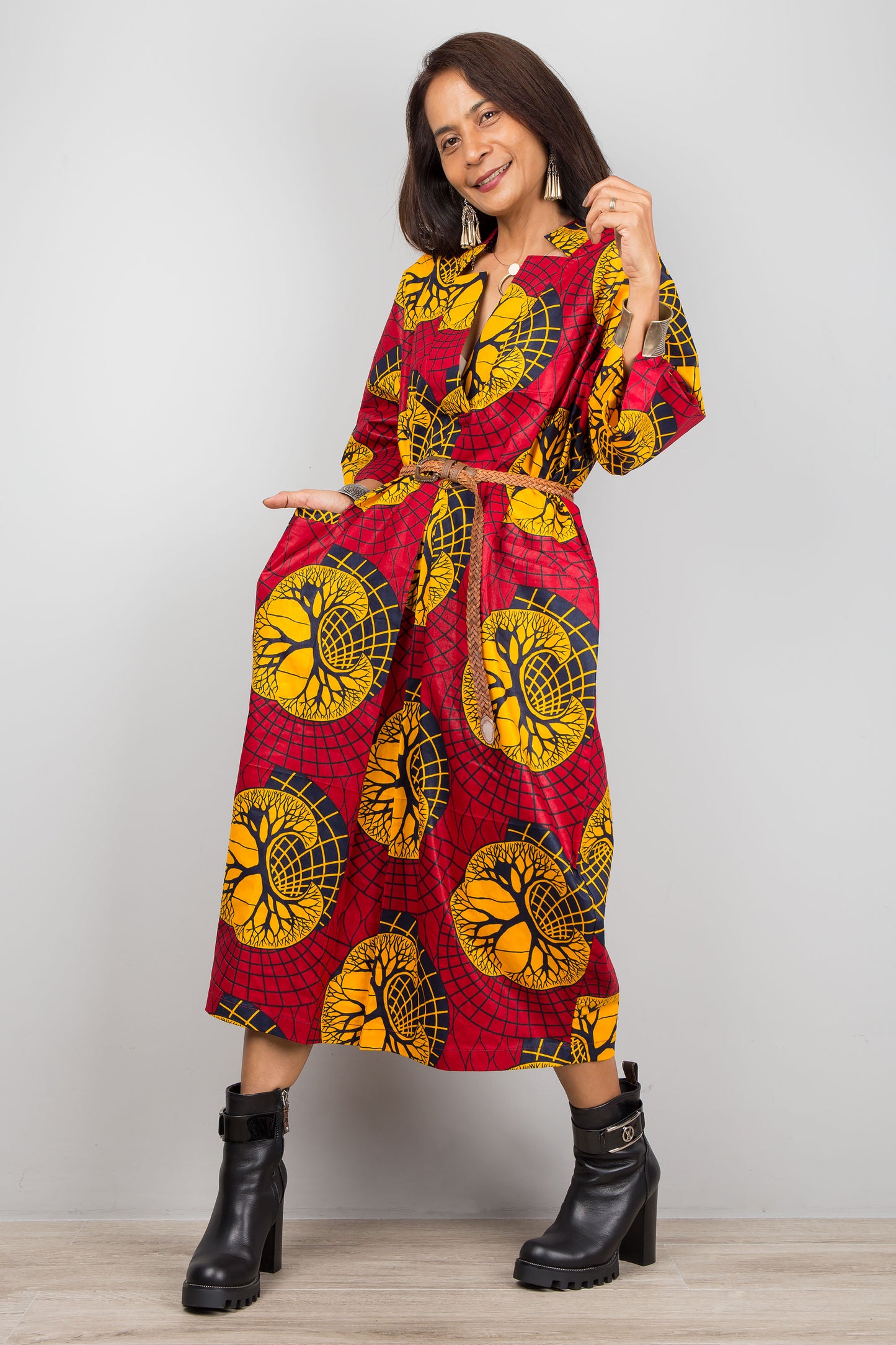 Ankara Kaftan dress