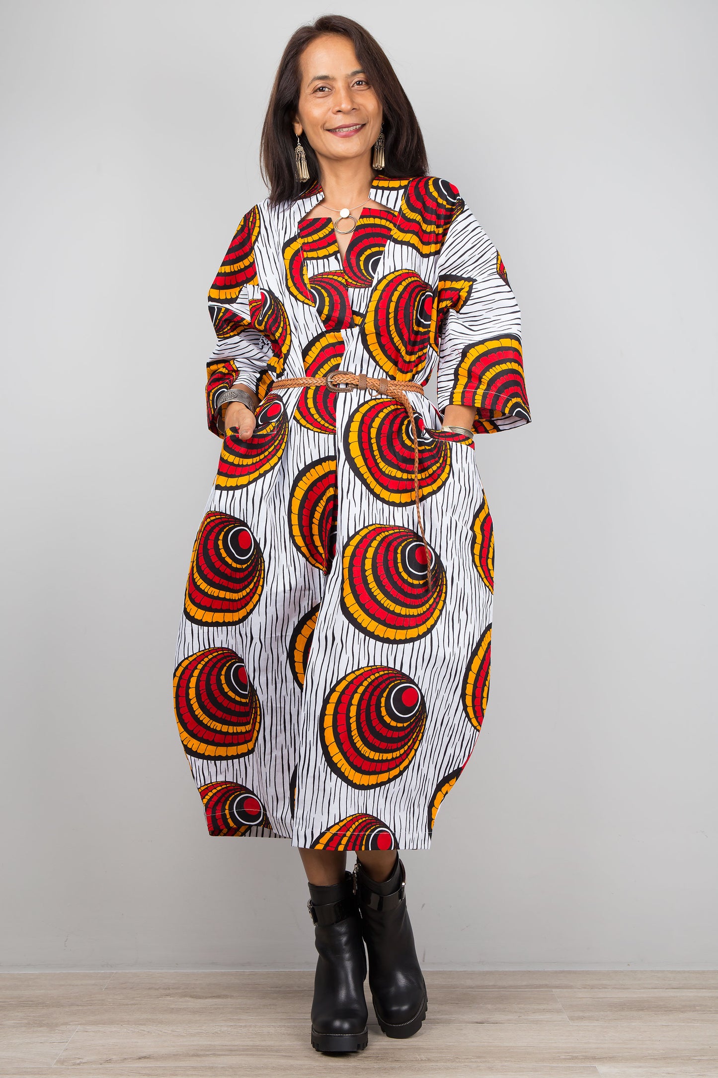 Ankara Kaftan dress