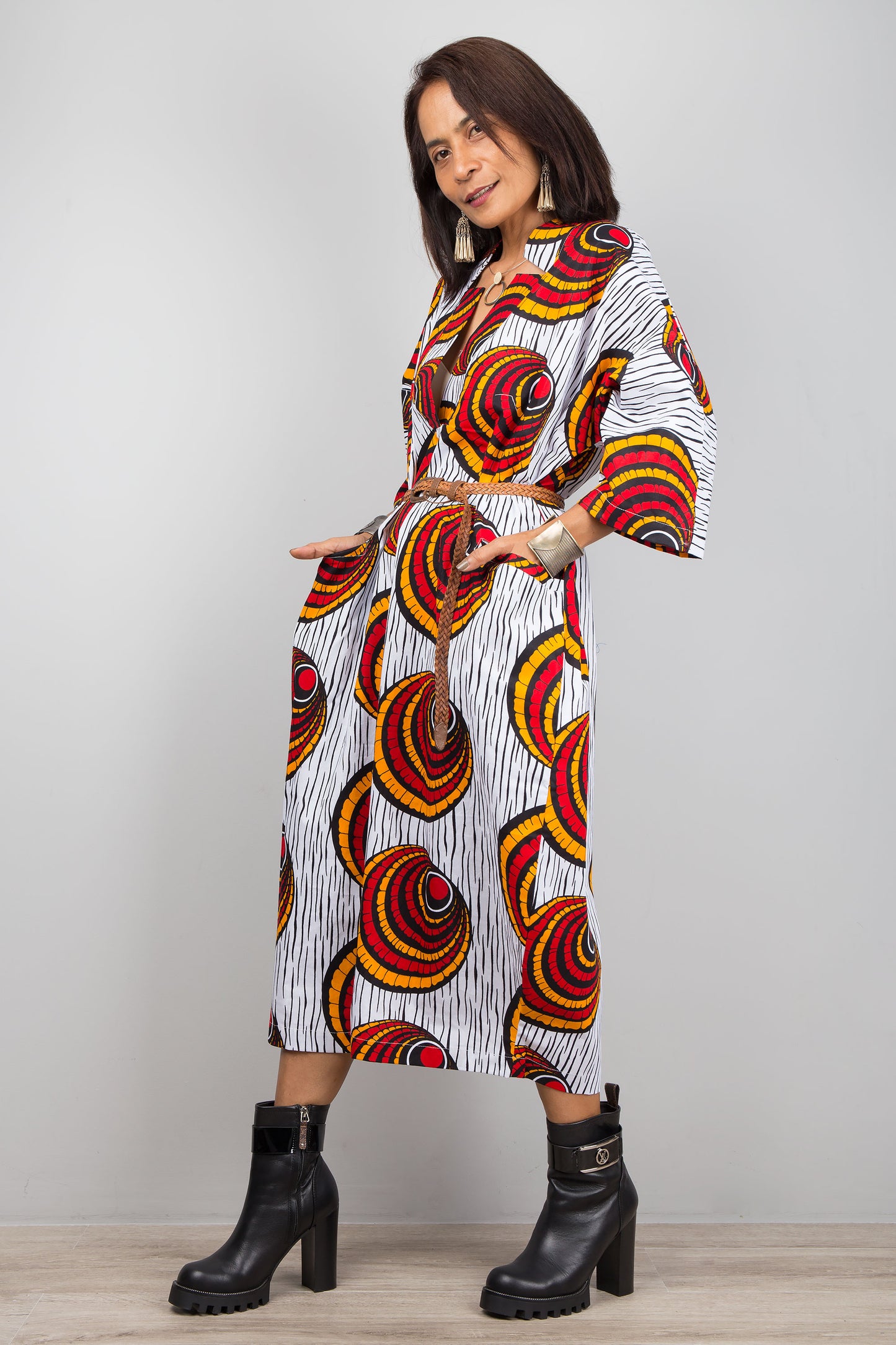 Ankara Kaftan dress