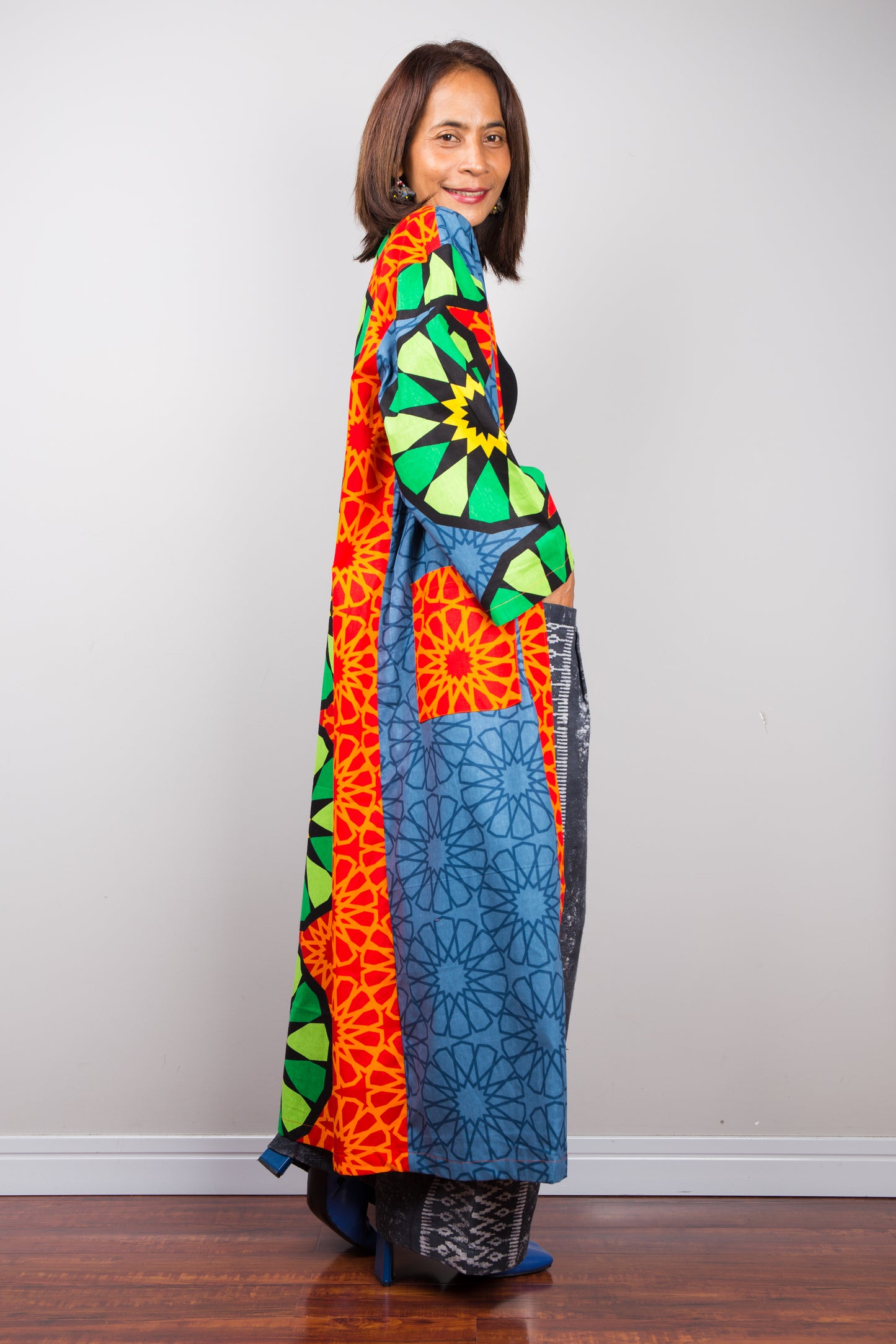 Ankara open cardigan