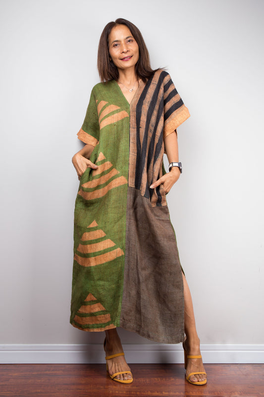 Hemp Kaftan Dress