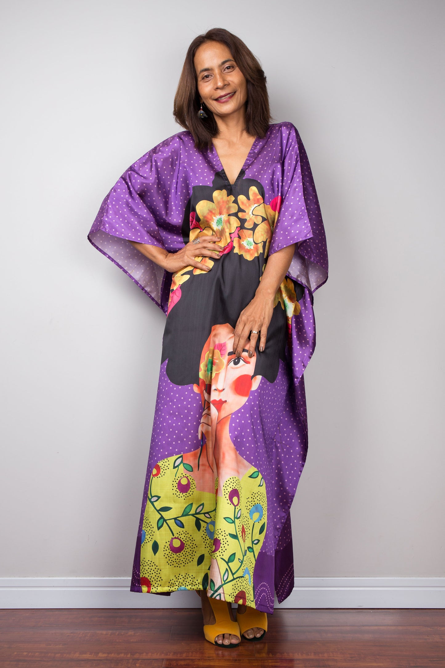 Beach kaftan dress