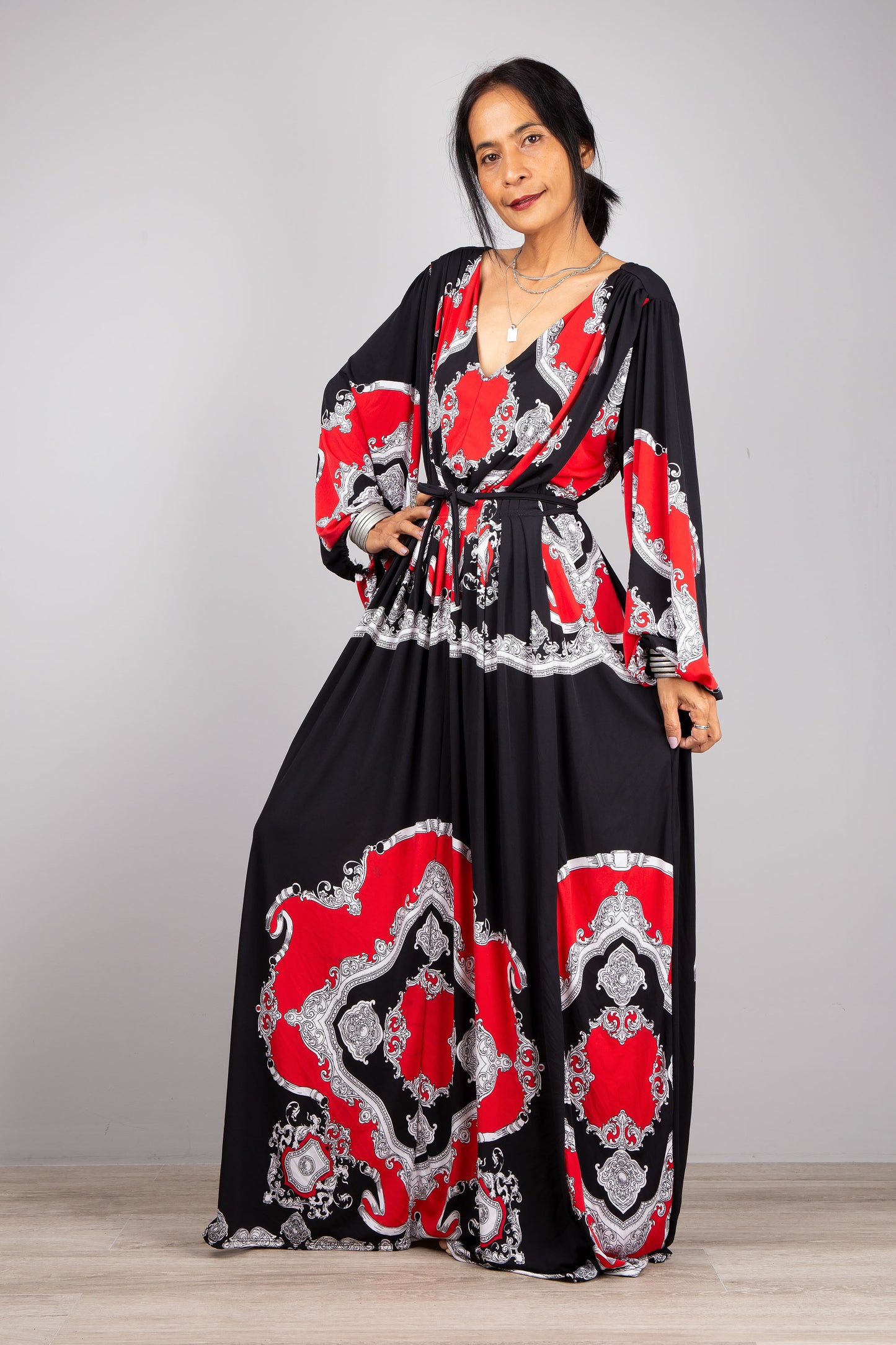 Boho chic maxi dress