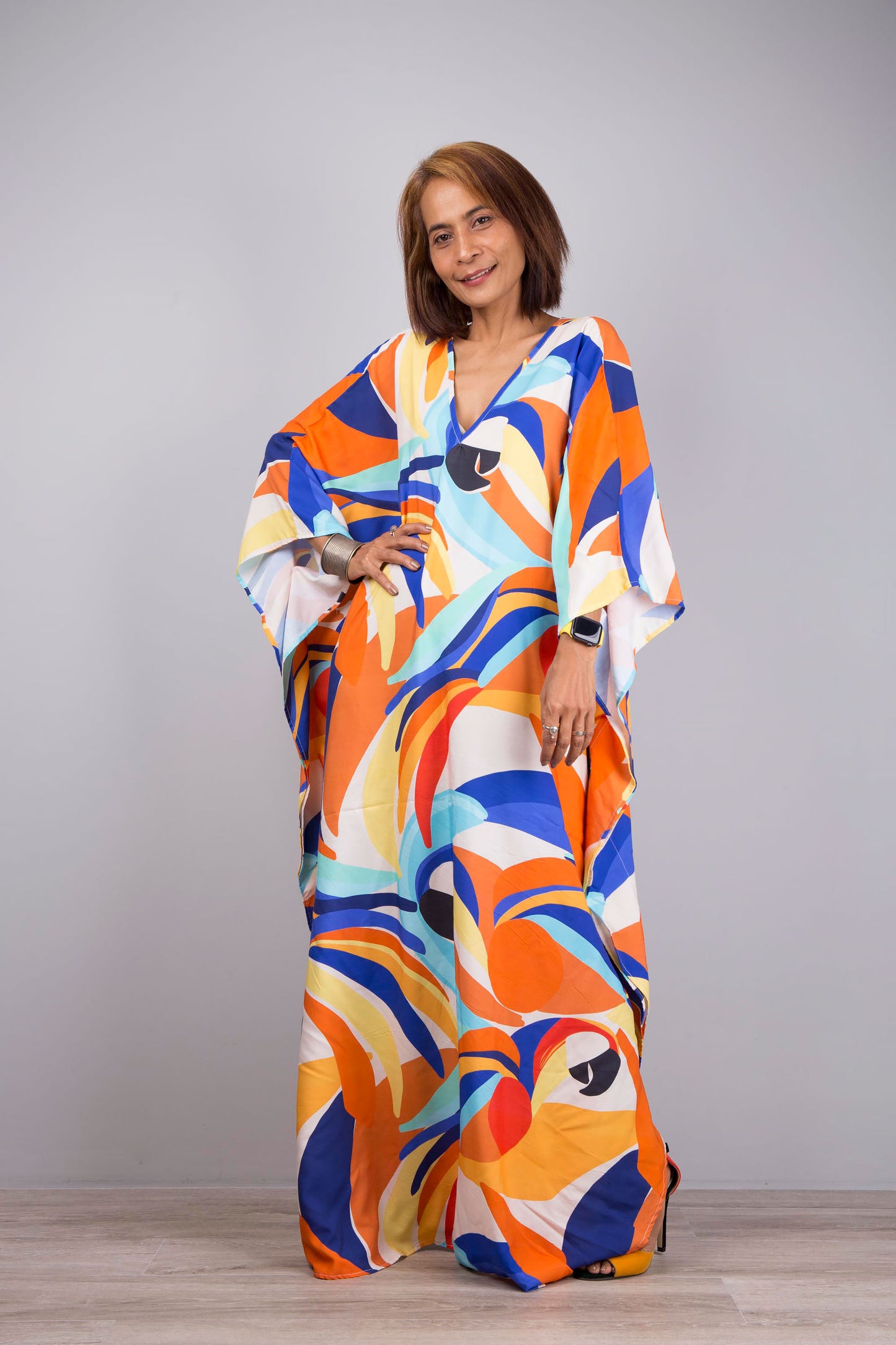 Summer kaftan dress