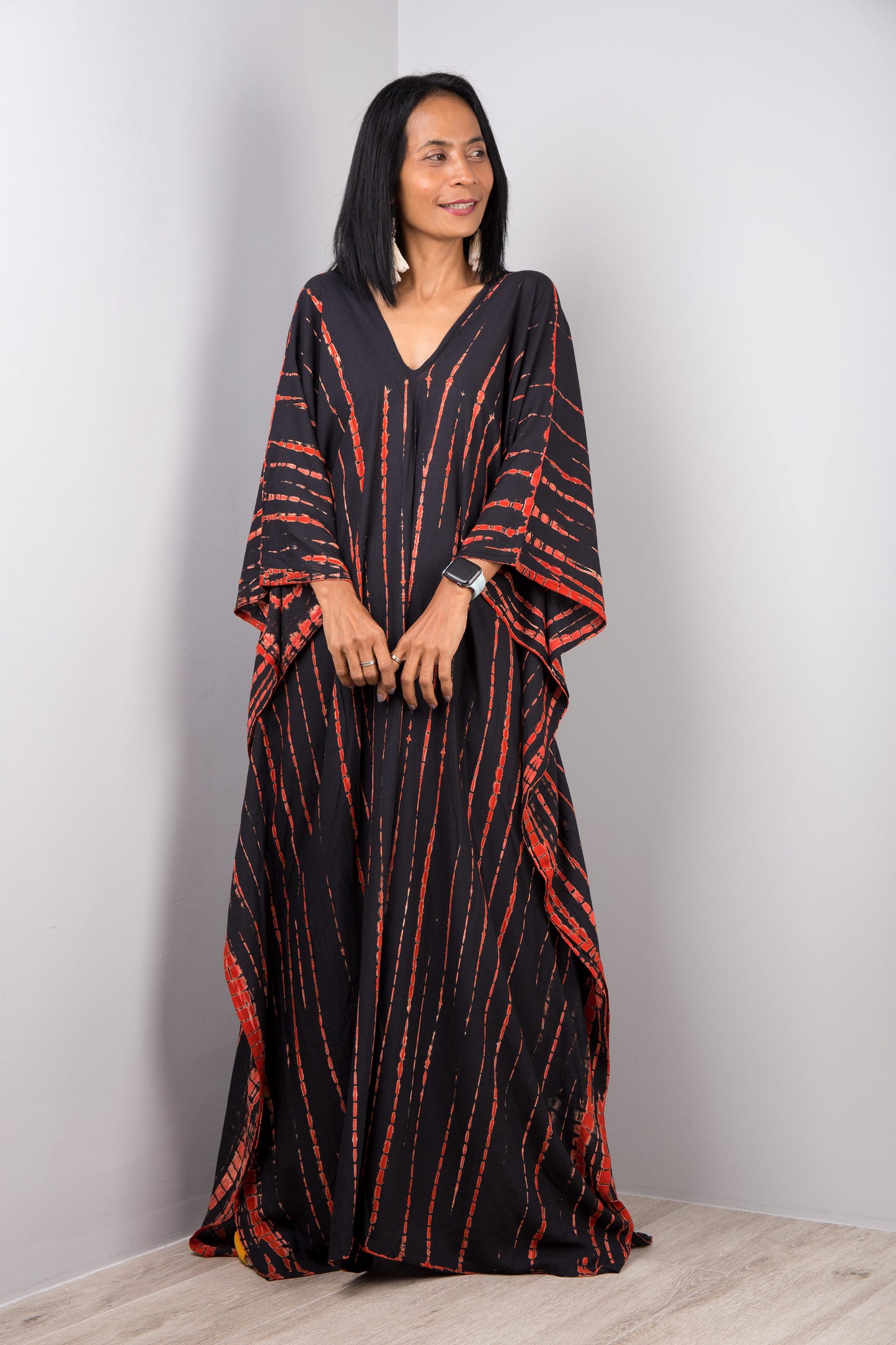 Tie dye kaftan