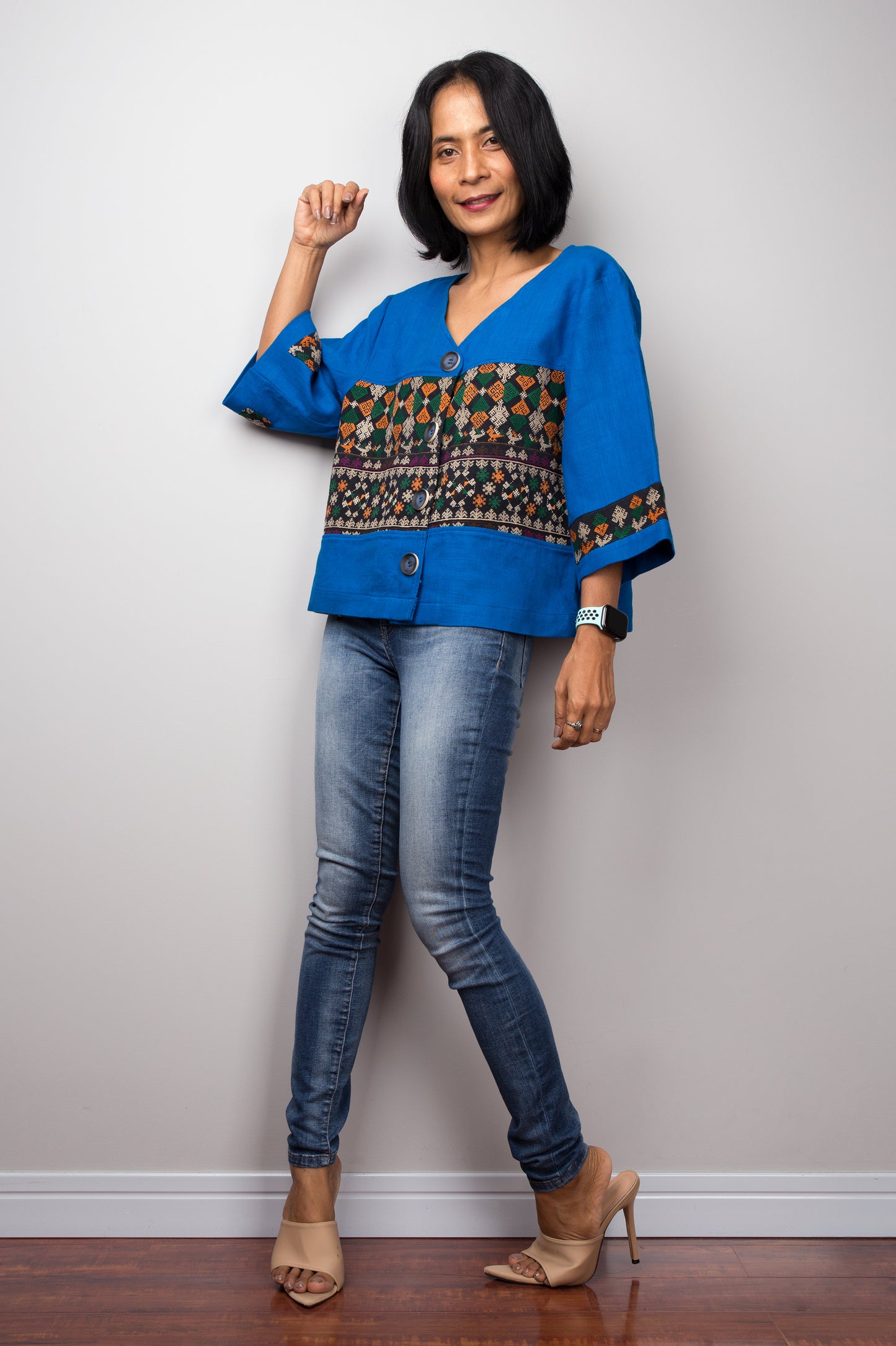 Hill tribe Blouse Top