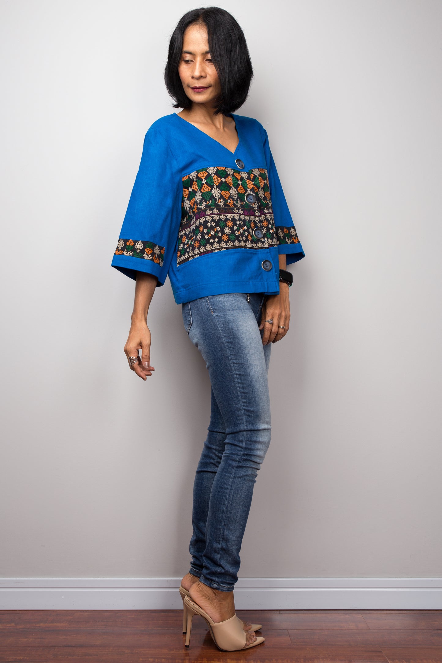 Hill tribe Blouse Top