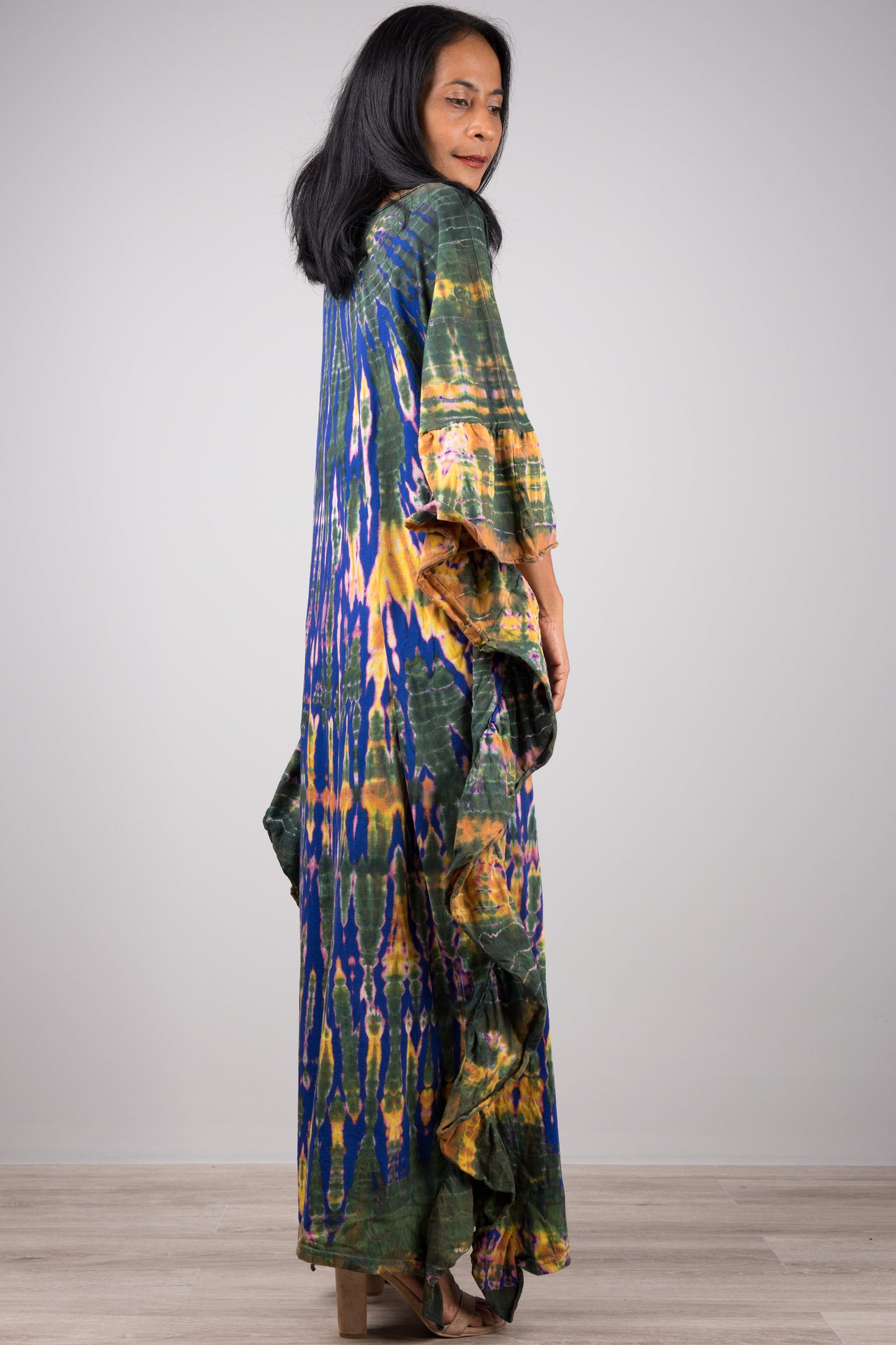 Tie dye kaftan