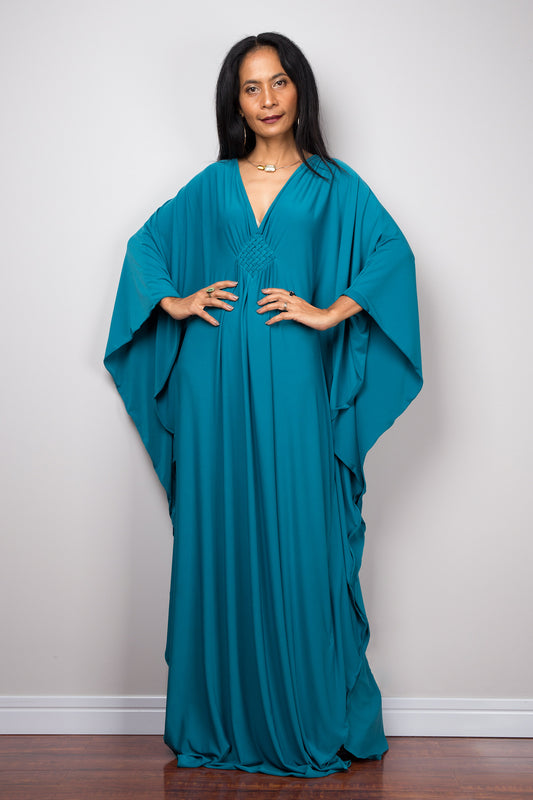 Teal Kaftan