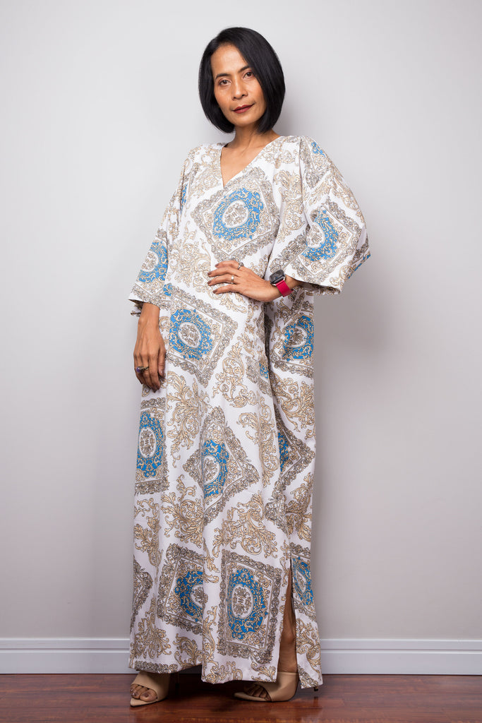 Summer Kaftan | Colourful, lightweight holiday dresses by Nuichan