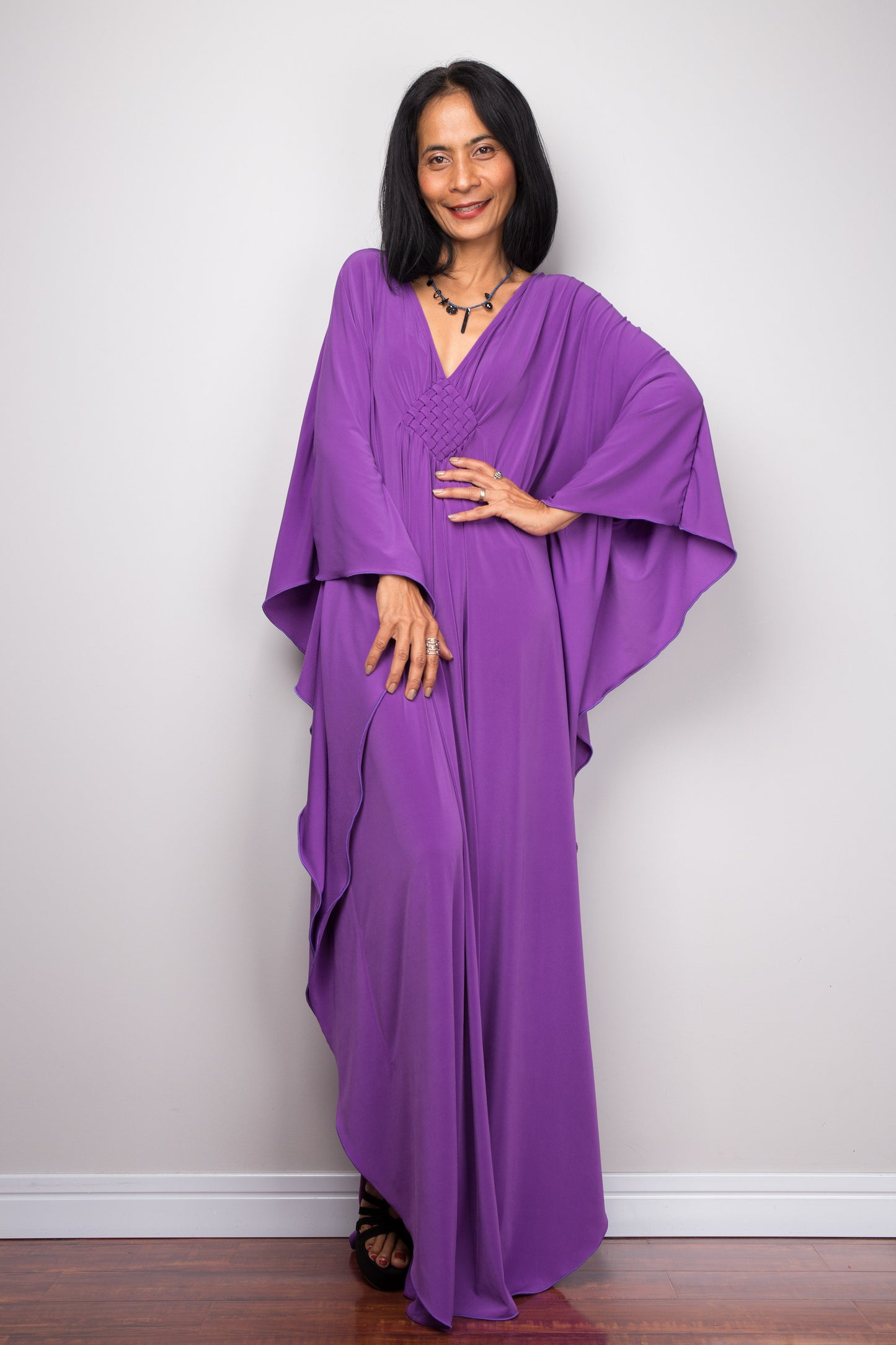 Purple kaftan