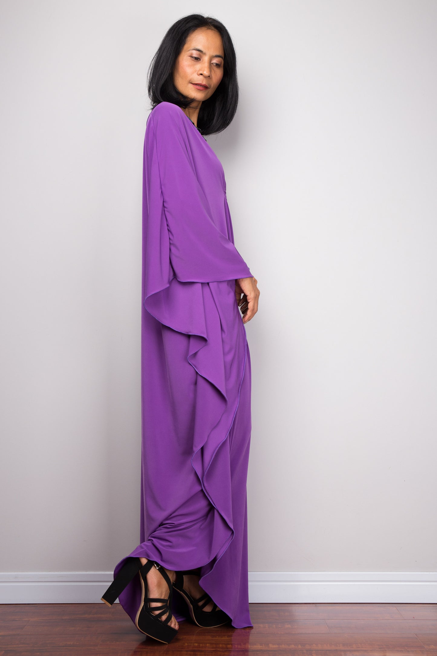 Purple kaftan