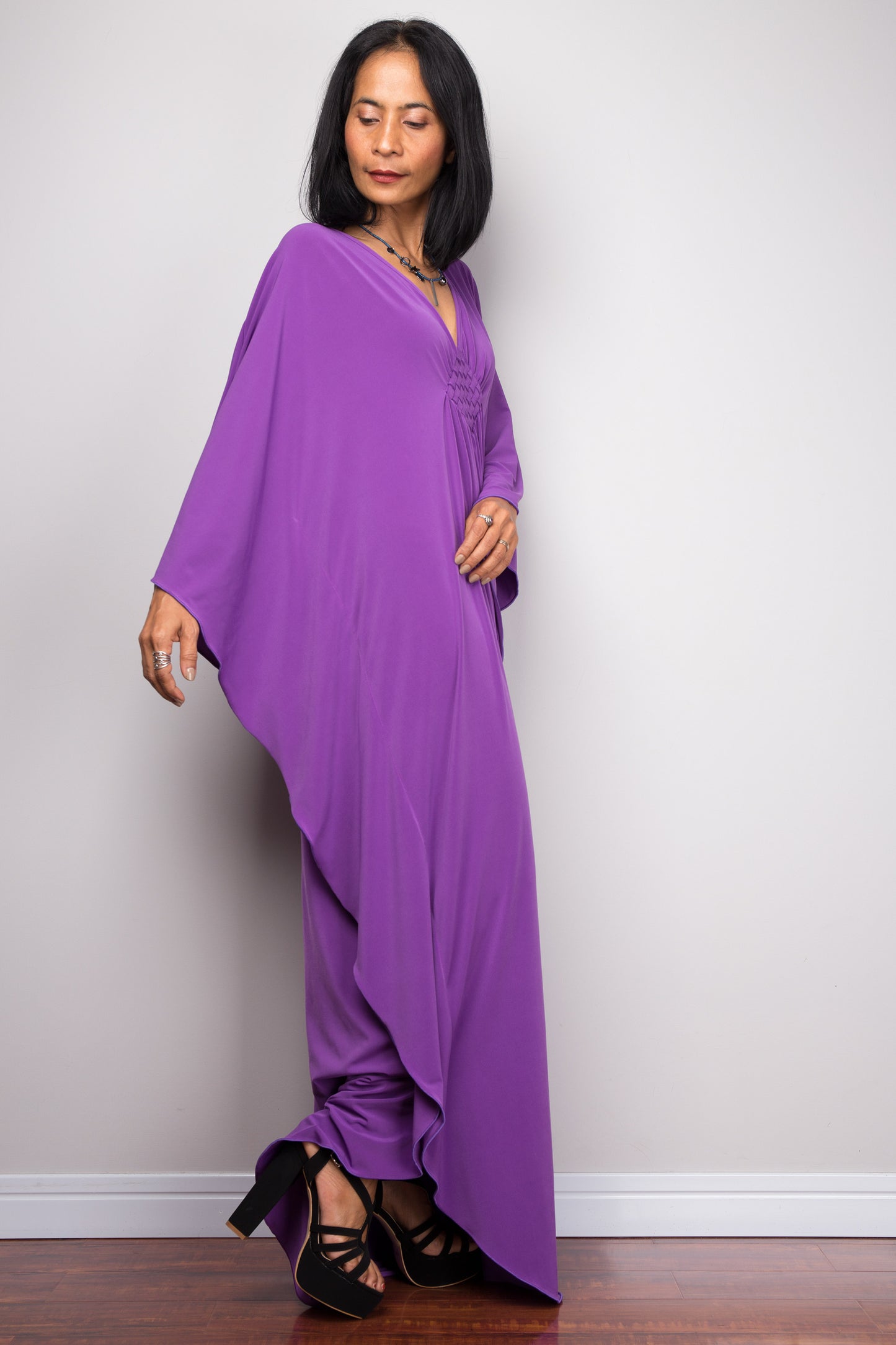 Purple kaftan