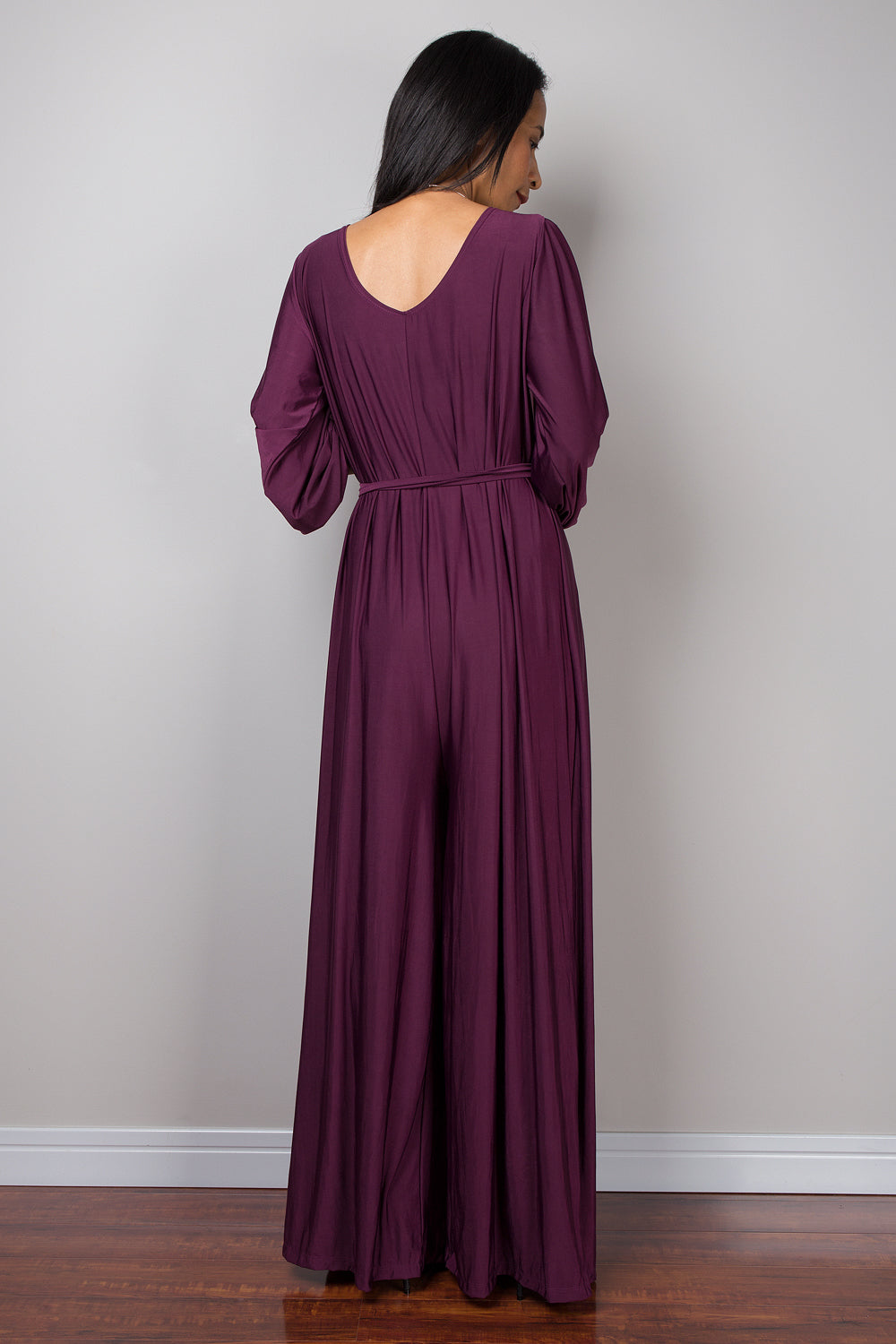 Purple Jumpsuit, dark purple jumper