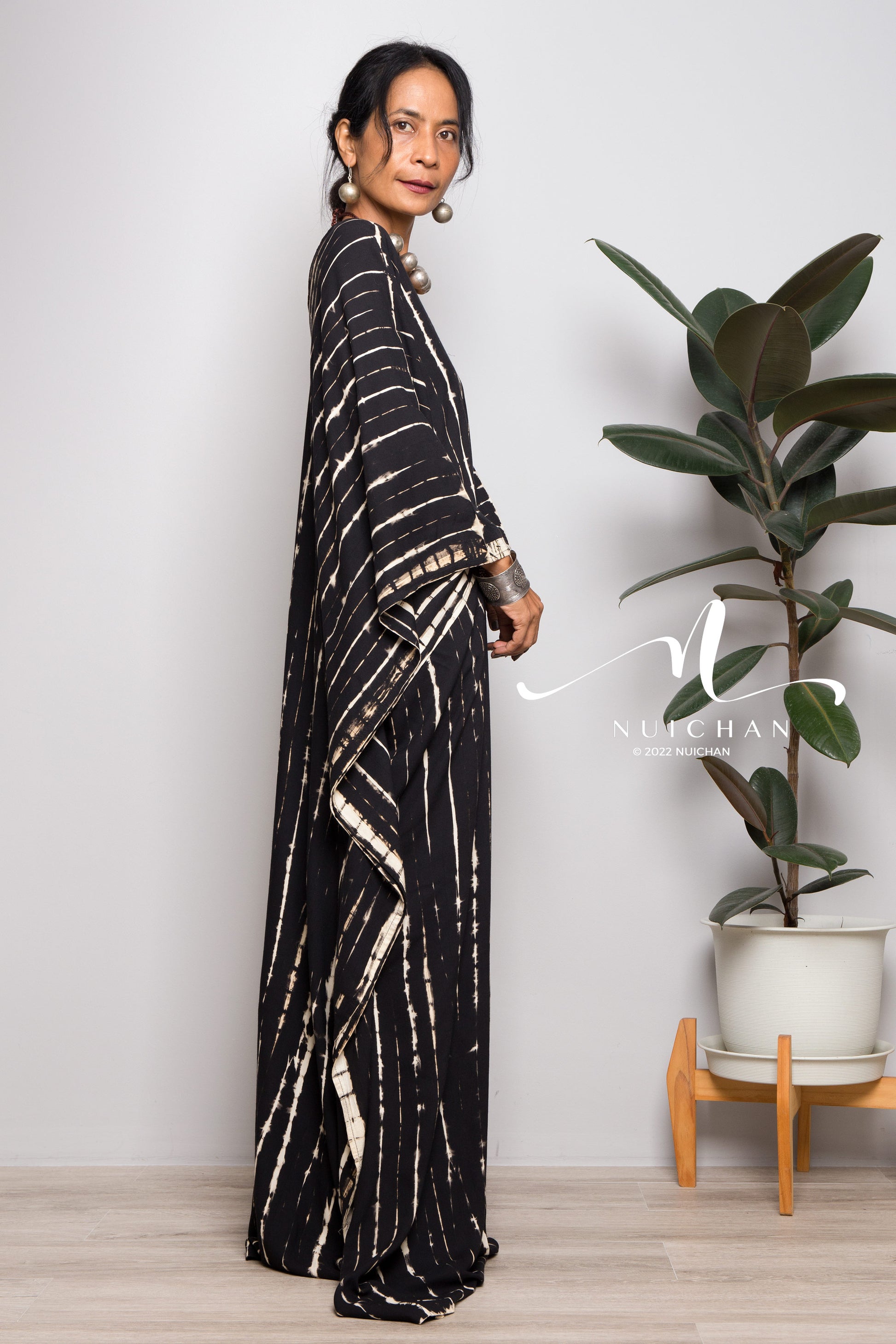 Tie dye kaftan | Shop beachwear and tie dyed maxi dress from Nuichan