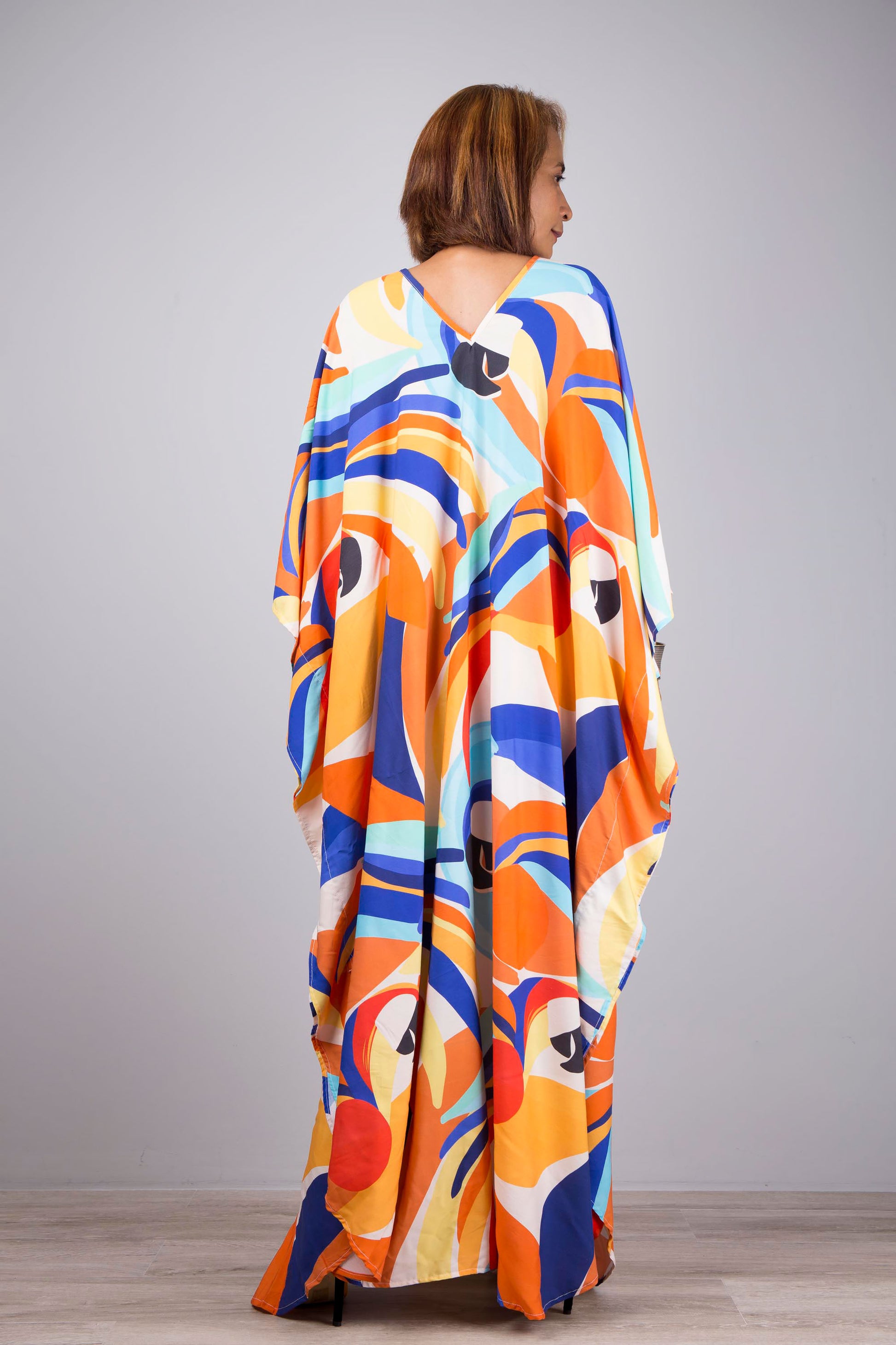 Versatile Kaftan Dress for Day or Night in spring and summer