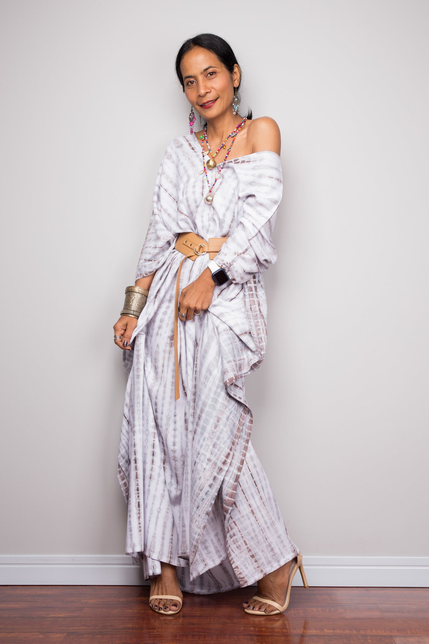 Tie dye dress | kaftan style