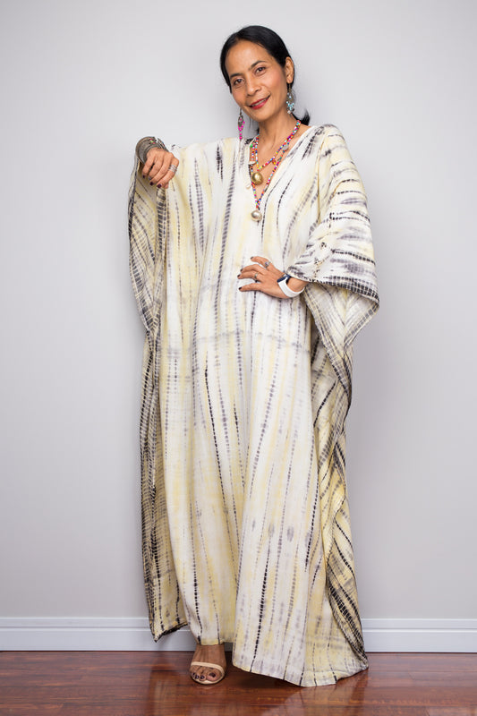 Tie dye beach kaftan