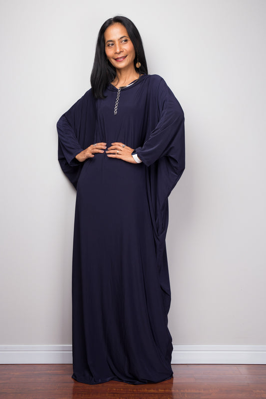 Buy Kaftan dresses online. Modest kaftan frock dress by Nuichan