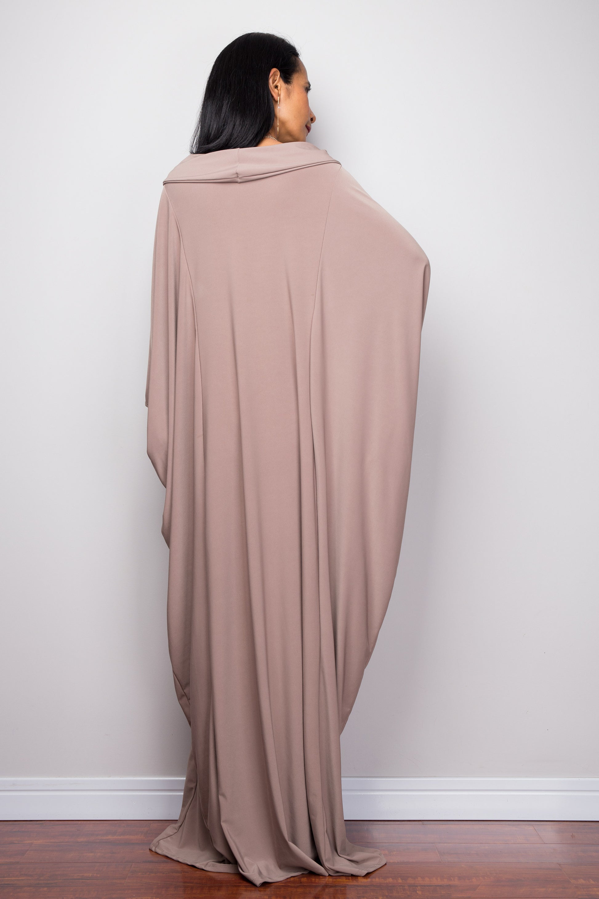 Buy Kaftan dresses online. Modest Kimono kaftan frock dress by Nuichan