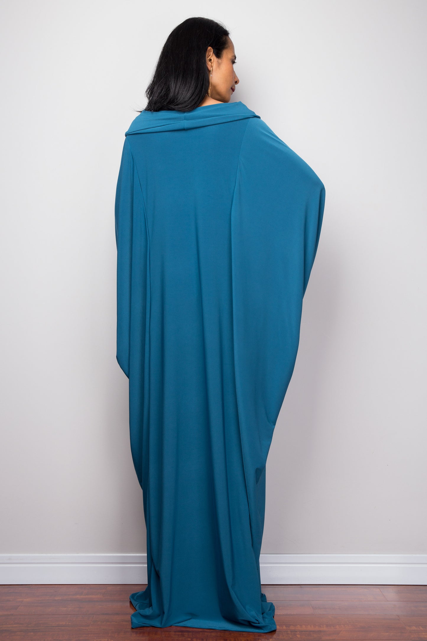 Buy Kaftan dresses online. Modest Kimono kaftan frock dress by Nuichan