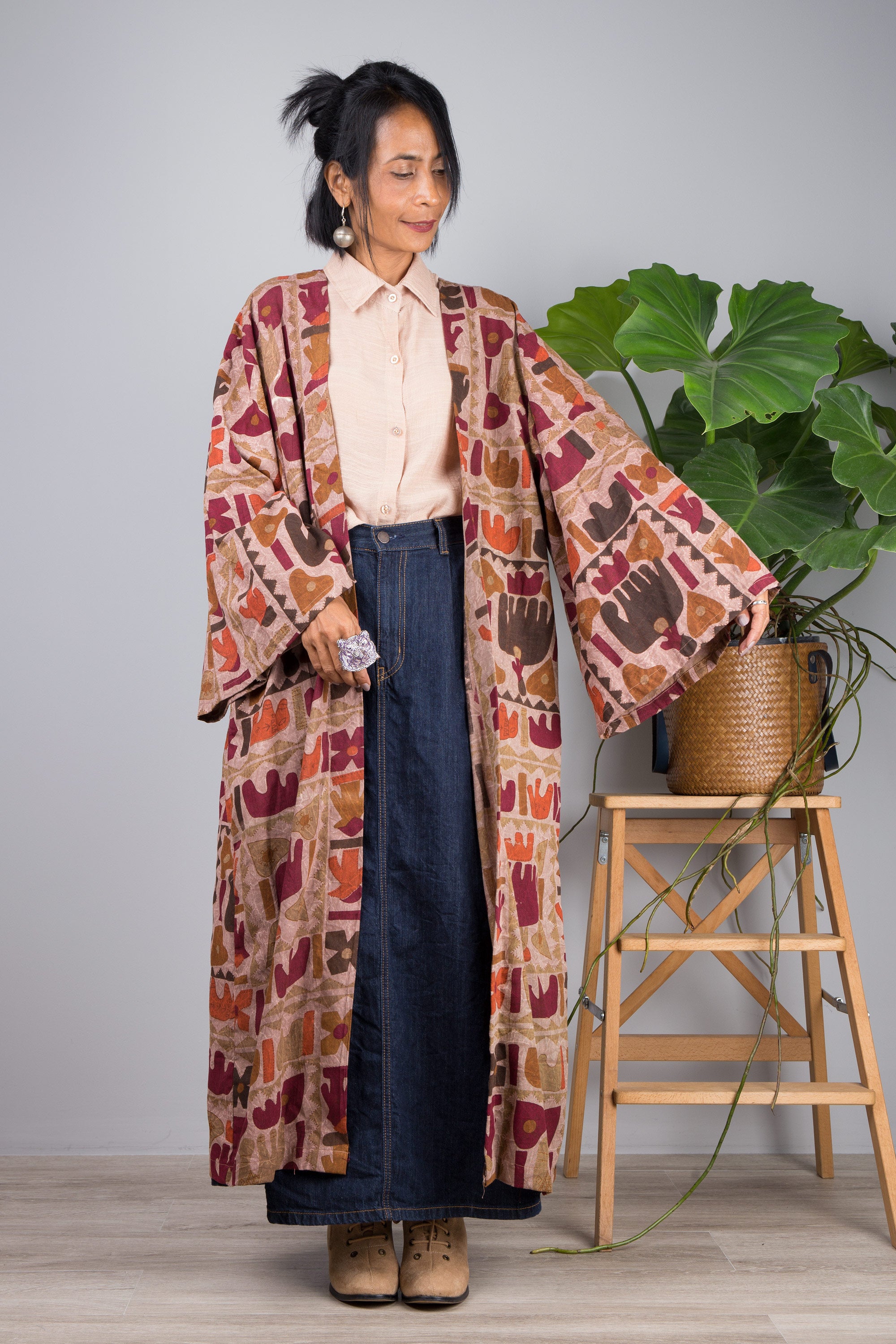 Kimono duster cardigan hotsell