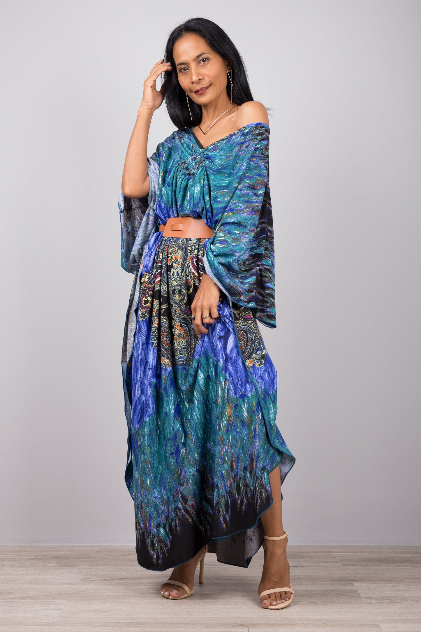 Boho Kaftan Dress