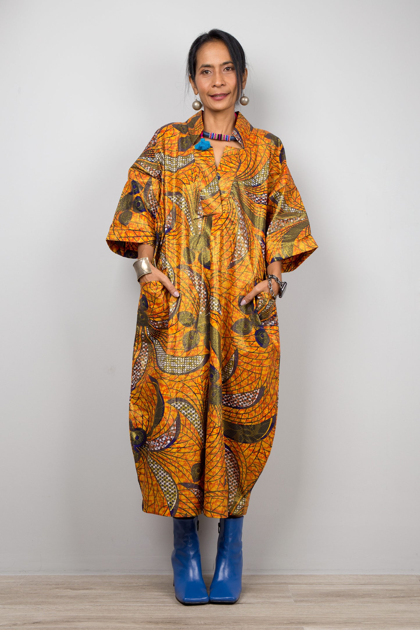 Ankara Kaftan dress