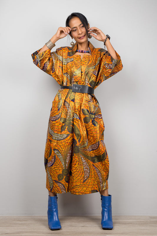 Ankara Kaftan dress