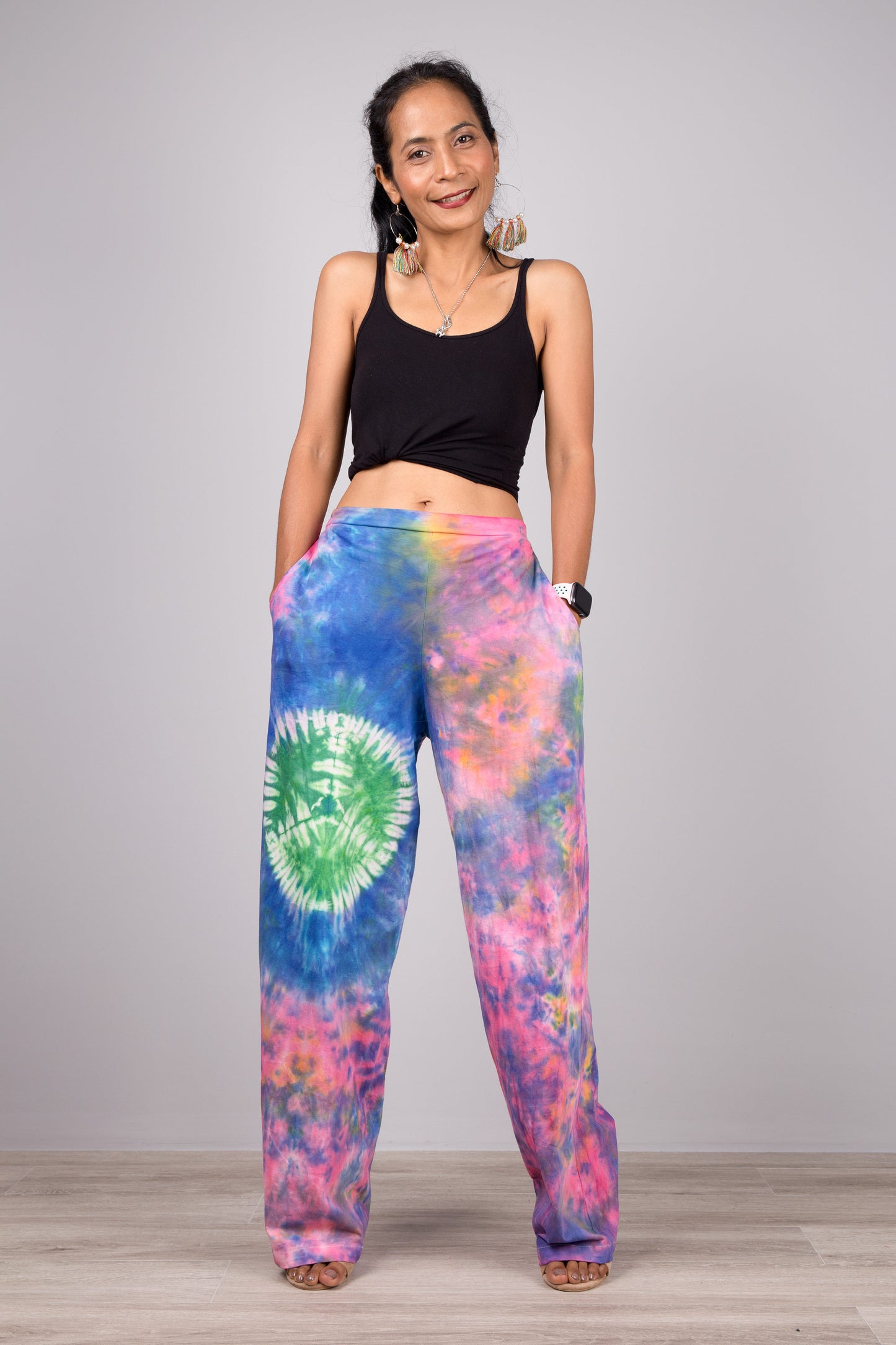 Pink Tie Dye pants